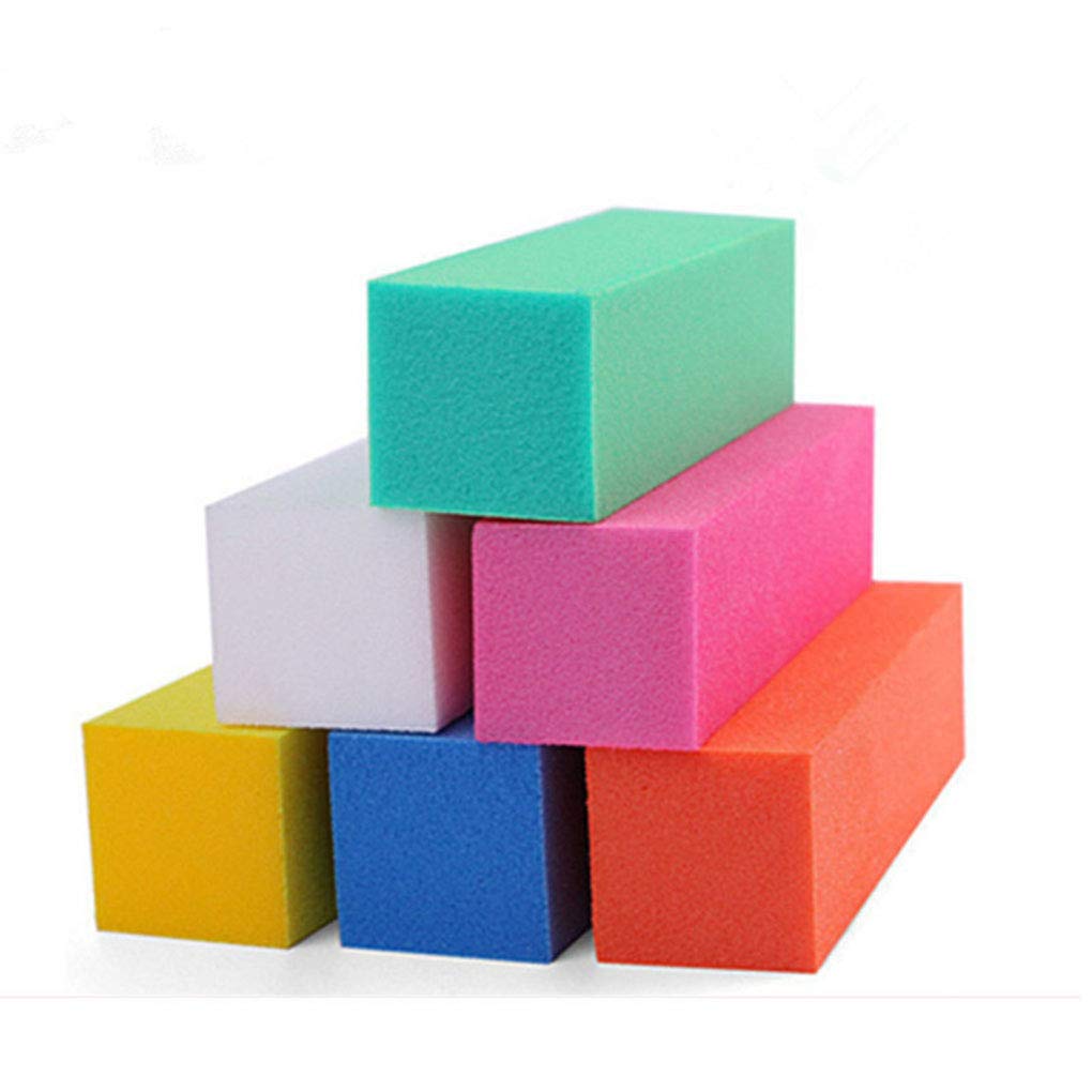 10-Piece Nail Buffer Set - Professional Sanding Sponge, Nail Files, Buffing & Polishing Blocks for Manicure & Nail Art | Salon & Home Use