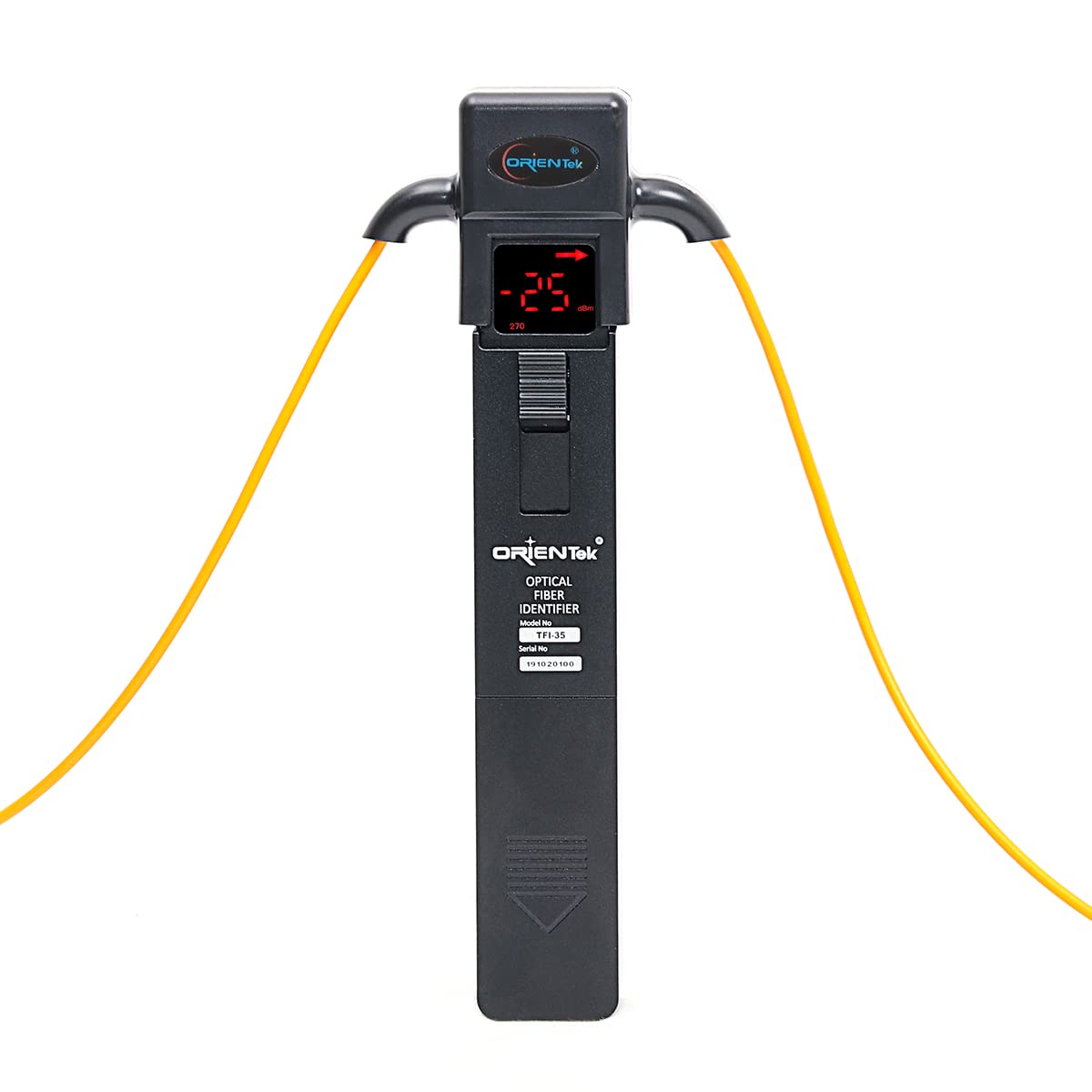 ORIENTEK TFI-35 Optical Fiber Identifier - Live Fiber Detector 800nm-1700nm for Telecom, Network Testing & Fiber Optic Maintenance | Ideal for Technicians & Engineers