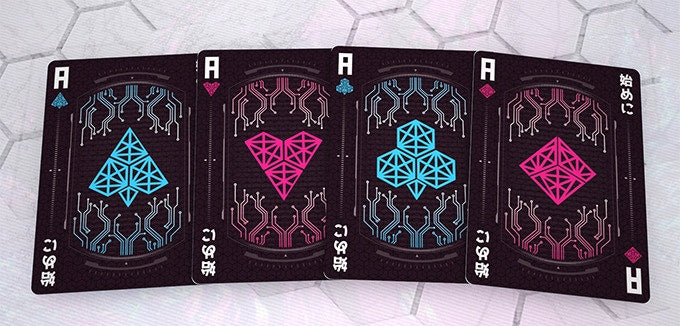 NEOTOKYO Playing Cards - Premium Japanese Anime Design Deck for Poker, Magic Tricks & Card Games | Perfect for Collectors, Gifts & Game Nights
