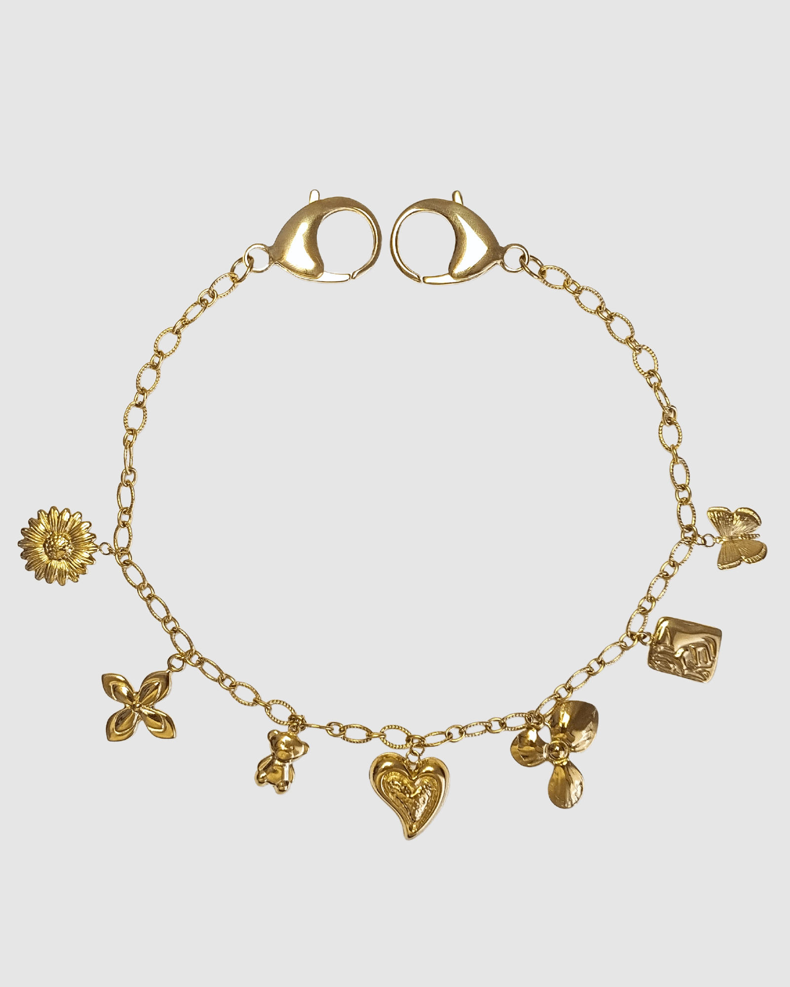 Izoa Gold Statement Bag Charm Chain - Elegant Accessory for Handbags, Purses & Backpacks | Perfect for Parties, Weddings & Everyday Use