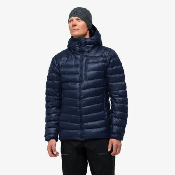 Norrona Lyngen Down850 Hood Jacket for Men - Lightweight Warm Winter Coat for Hiking, Skiing & Outdoor Adventures