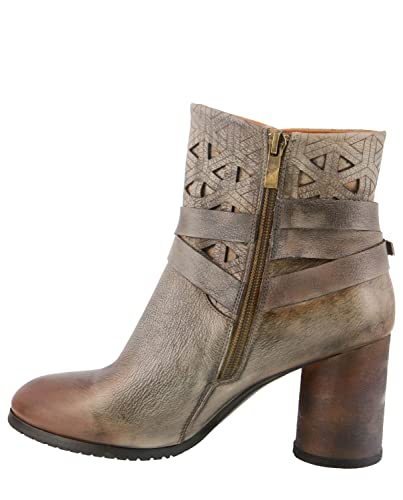 Spring Step L'Artiste Women's Ankle Boots - Comfortable Low Heel Booties for Women, Fashionable Casual & Work Shoes - Perfect for Office, Dating & Everyday Wear