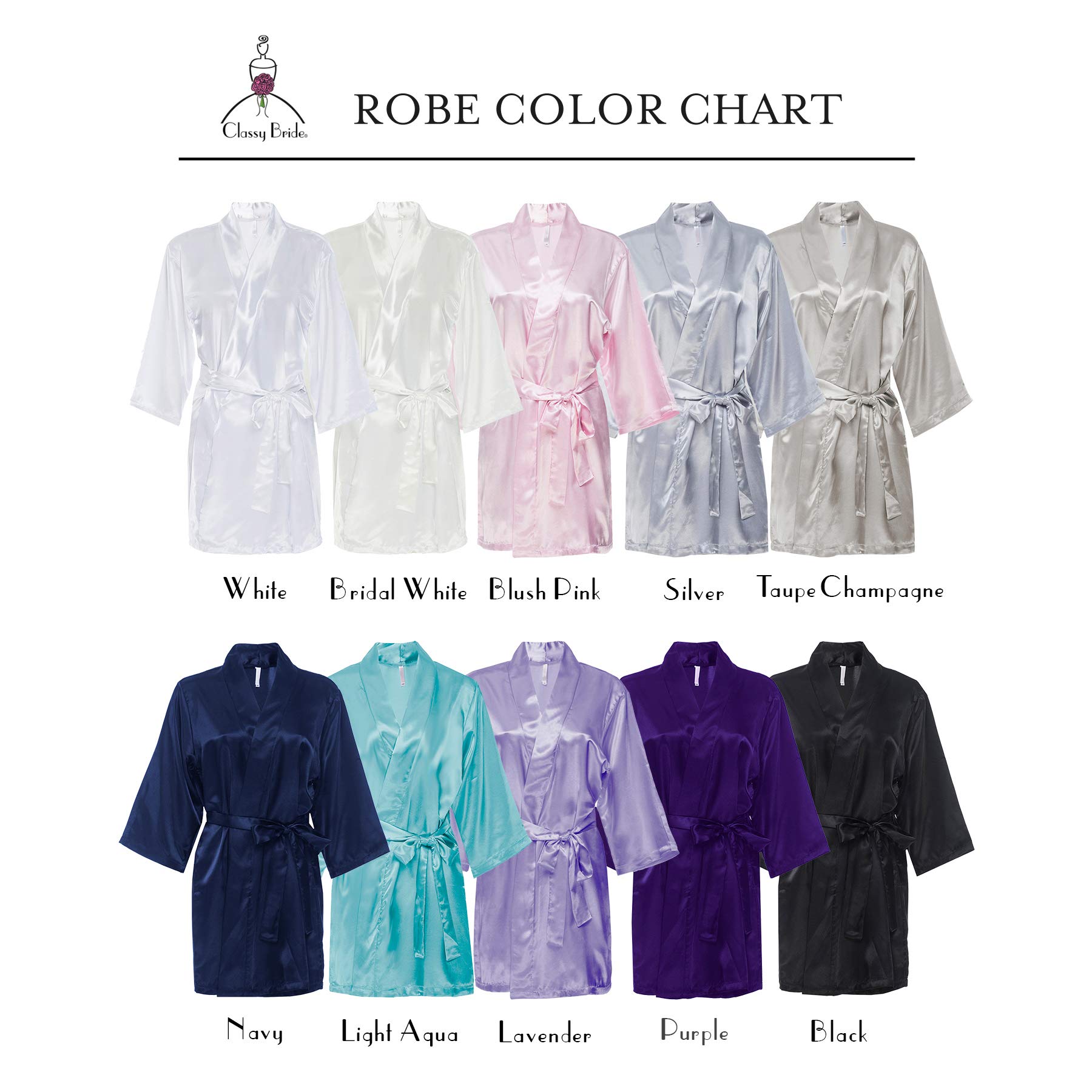 Elegant Rhinestone Bridesmaid Robe - Perfect for Wedding Prep