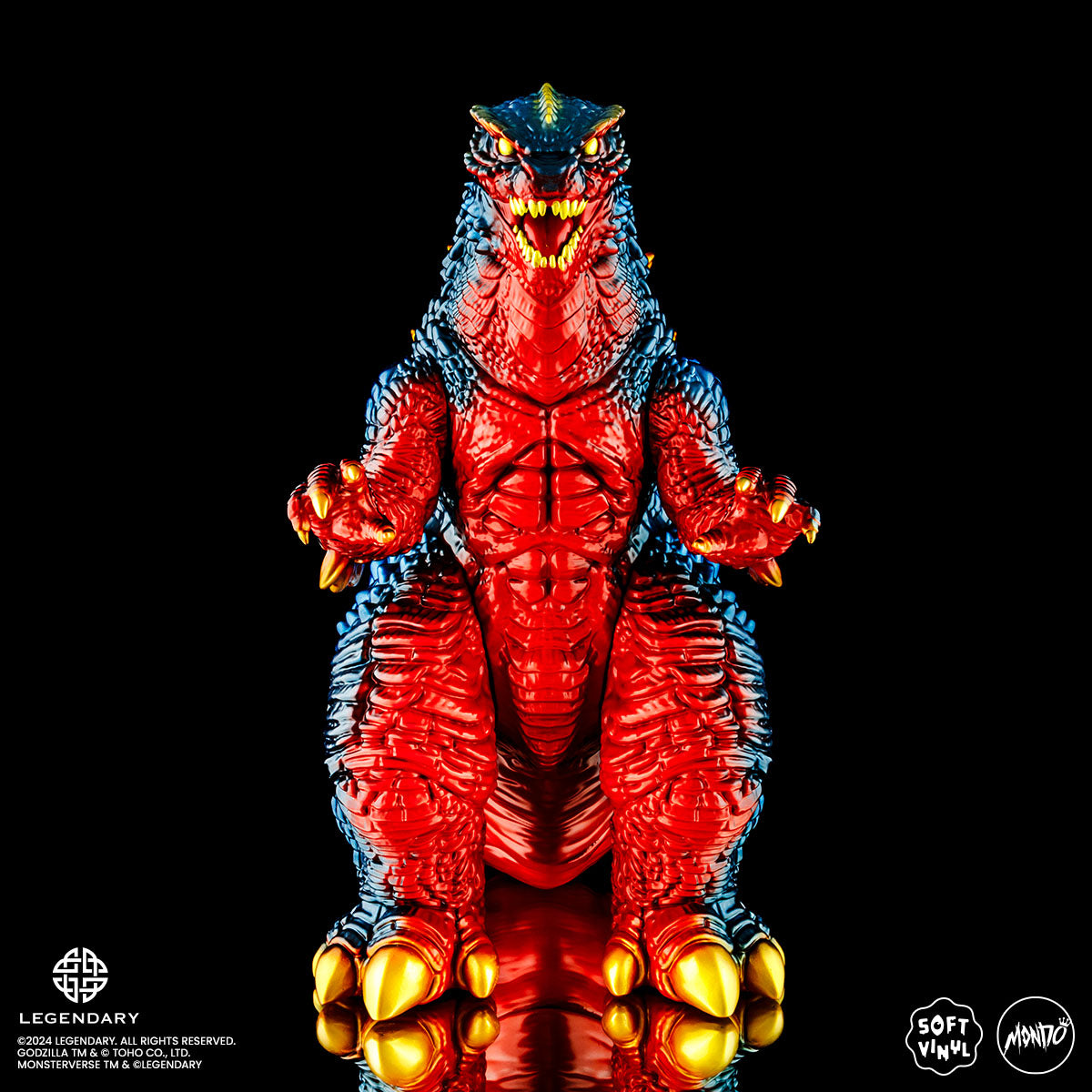 Godzilla x Kong: The New Empire Soft Vinyl Figure - Retro Titan Variant Collectible Toy for Movie Fans & Pop Culture Enthusiasts | Perfect for Display, Gifts & Anime Collections