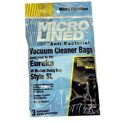DVC Eureka Style SL 61125B Micro Allergen Vacuum Cleaner Bags - 150 Pack | Made in USA | HEPA Filtration for Dust Mites, Pet Hair & Allergens | Compatible with Eureka, Whirlpool, Kenmore Vacuums | Perfect for Allergy Sufferers & Pet Owners