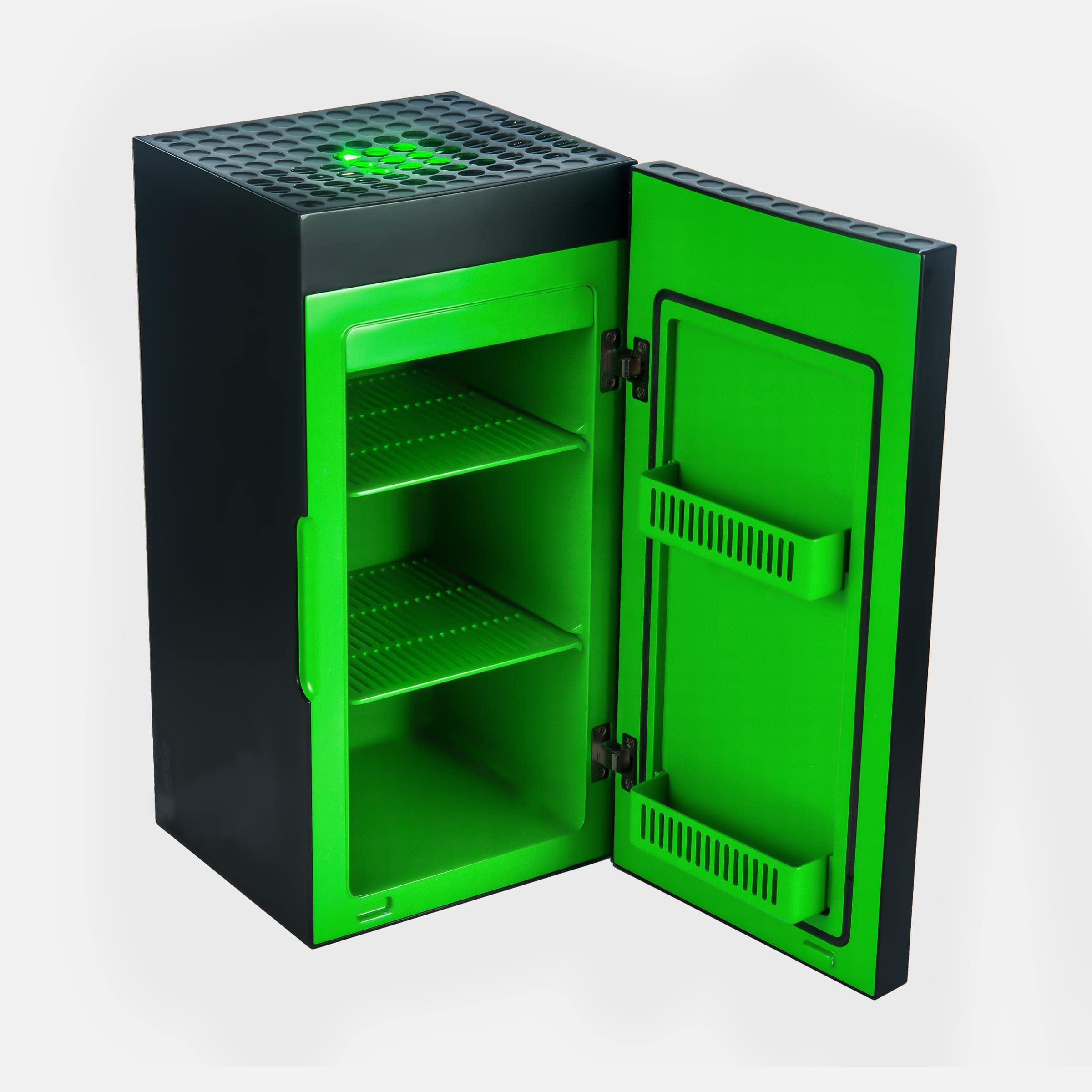 Xbox Series X Mini Fridge Replica - 10L Thermoelectric Cooler for Gaming Room, Office & Dorm | Portable Beverage Cooler for Soda, Beer & Energy Drinks