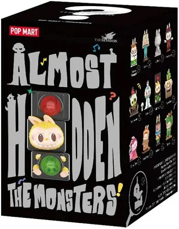 POP MART The Monsters Almost Hidden Series Collectible Figures - Cute Vinyl Toys for Display, Gifts & Home Decor