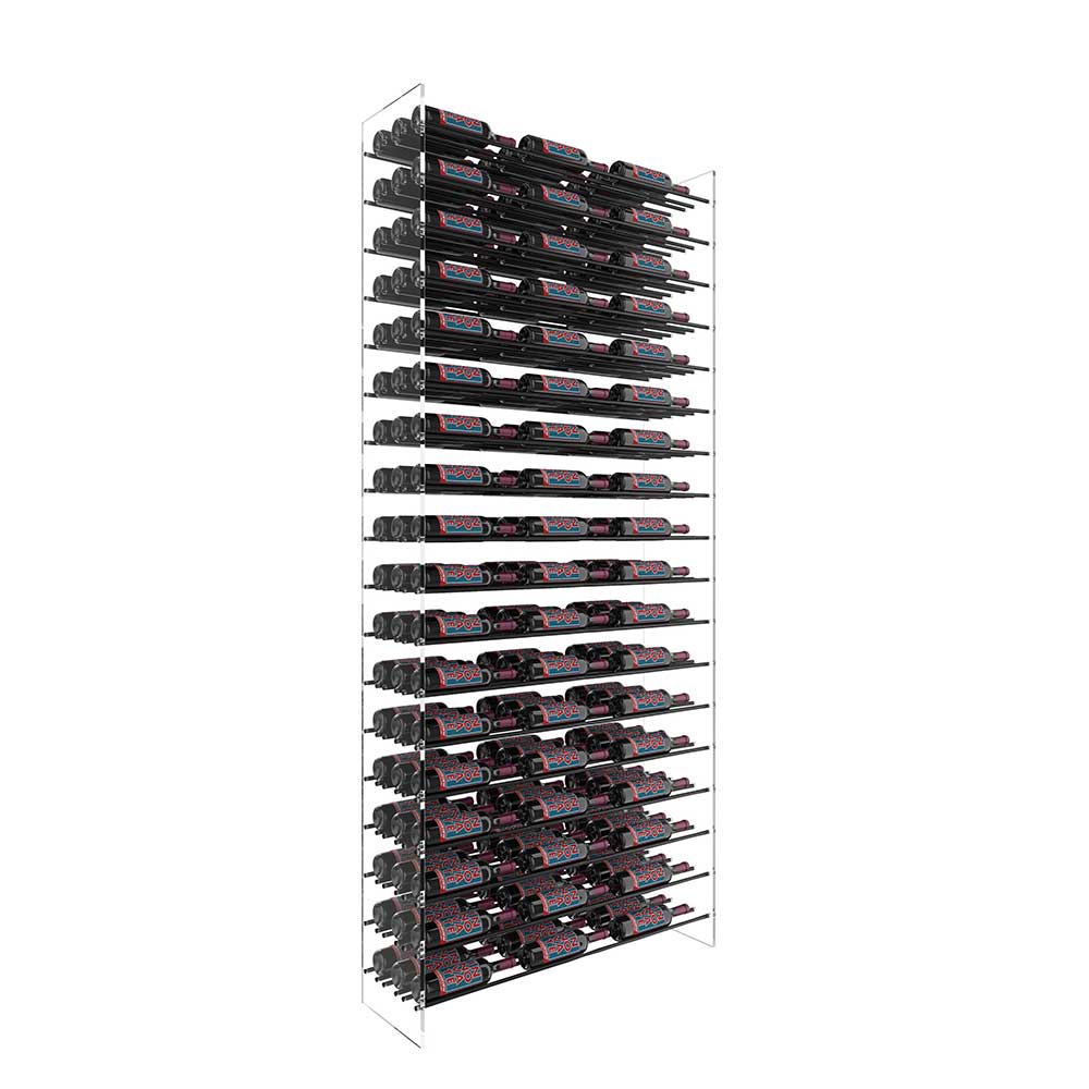 92in Evolution Wine Tower - Sturdy Metal & Acrylic Wine Rack for 120 Bottles - Perfect for Home Cellars, Restaurants & Wine Storage Solutions