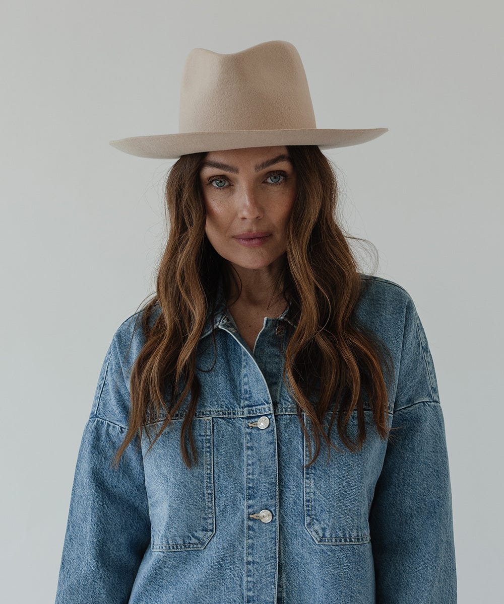 Stylish Ava Fedora Hat for Women - Classic Wide Brim Sun Hat for Outdoor, Beach, and Summer Fashion