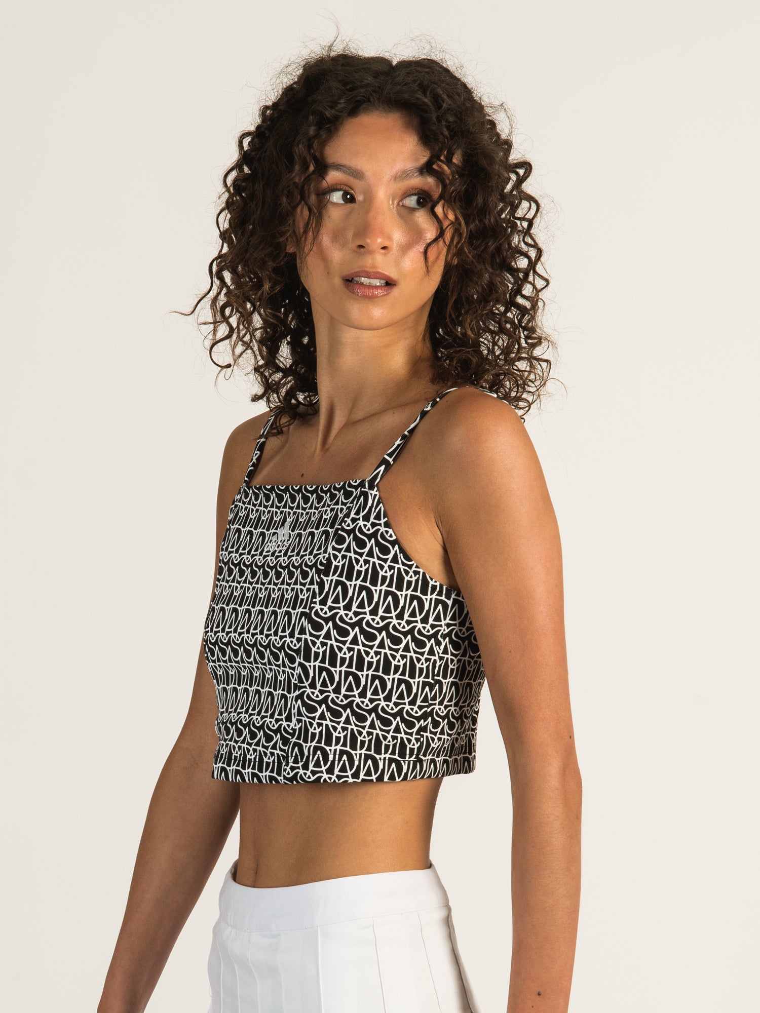 Adidas All Over Print Tank Top for Women - Breathable & Comfortable Workout Shirt - Gym, Running, Yoga, and Casual Wear - Clearance Sale