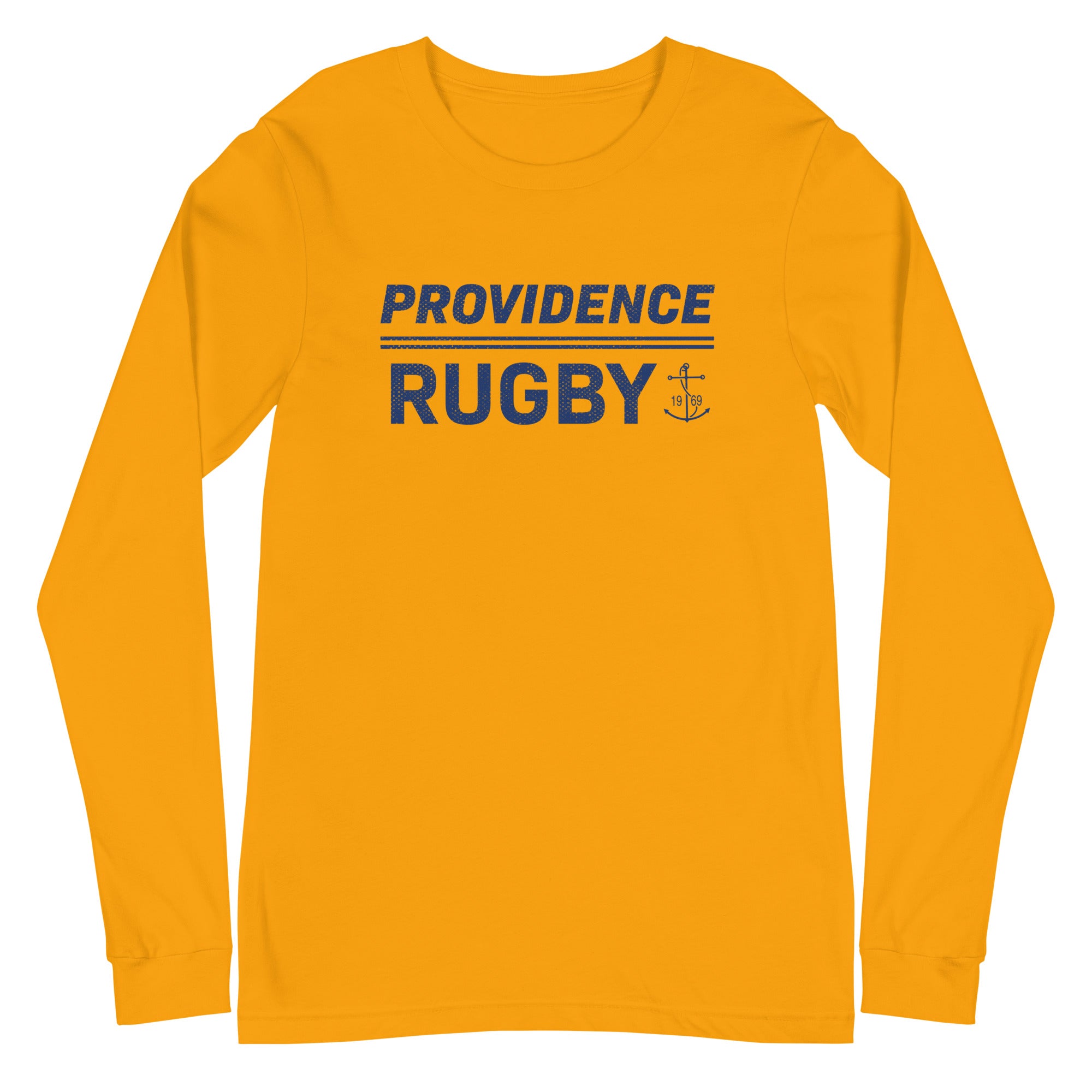 Providence RFC Long Sleeve Social T-Shirt - Comfortable Cotton Rugby Shirt for Men - Perfect for Casual Wear, Sports & Team Events