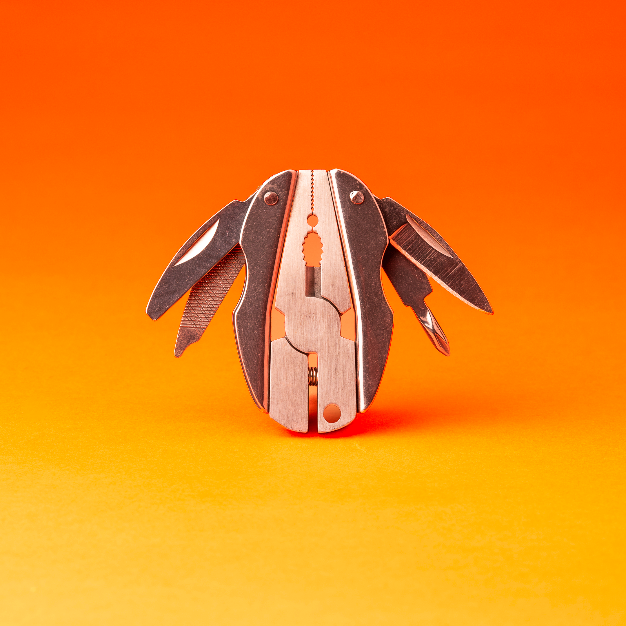 Bug Pliers Multitool - Heavy Duty Stainless Steel Multi-Function Tool for Camping, Hiking, Survival & Outdoor Adventures