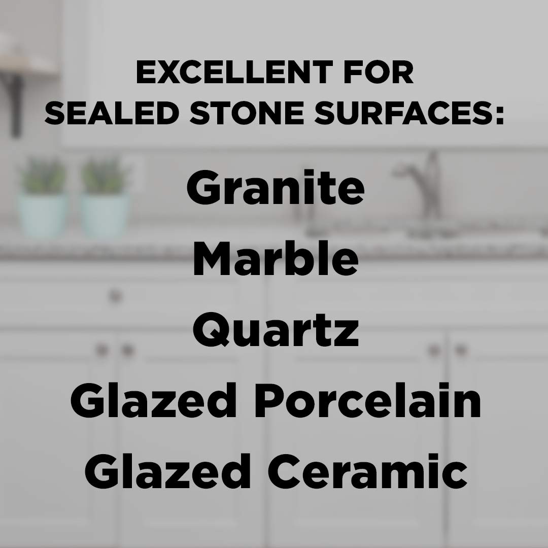 Weiman Granite Disinfectant Wipes - 30 Wipes per Pack (4-Pack) - Clean, Disinfect & Shine Natural Stone Surfaces - Safe for Granite, Marble, Quartz, Slate, Limestone & Soapstone - Perfect for Kitchen Countertops, Bathroom Vanities & Tile Floors