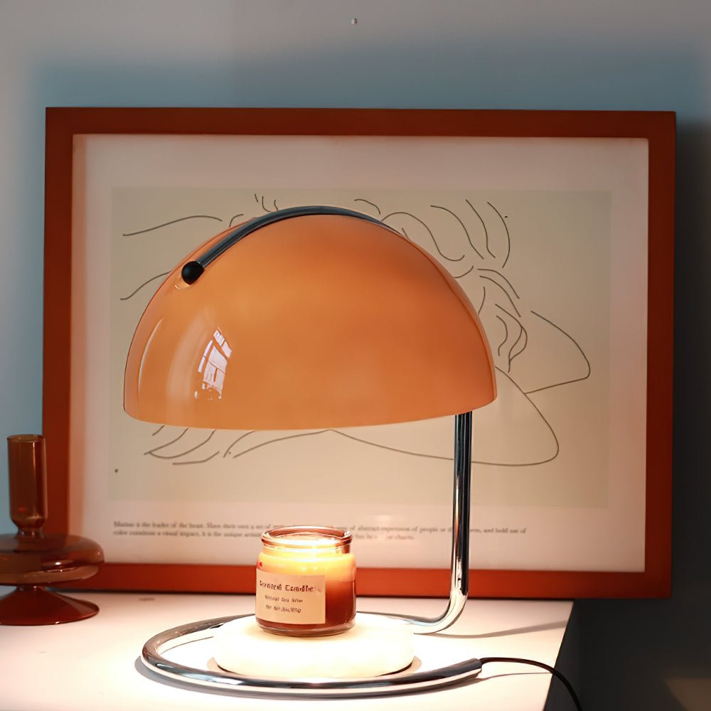 Pierre Table Lamp - Modern LED Nightstand Lamp with USB Port, Adjustable Brightness for Bedroom, Living Room, and Office (White) | Perfect for Reading, Working, and Creating Cozy Ambiance