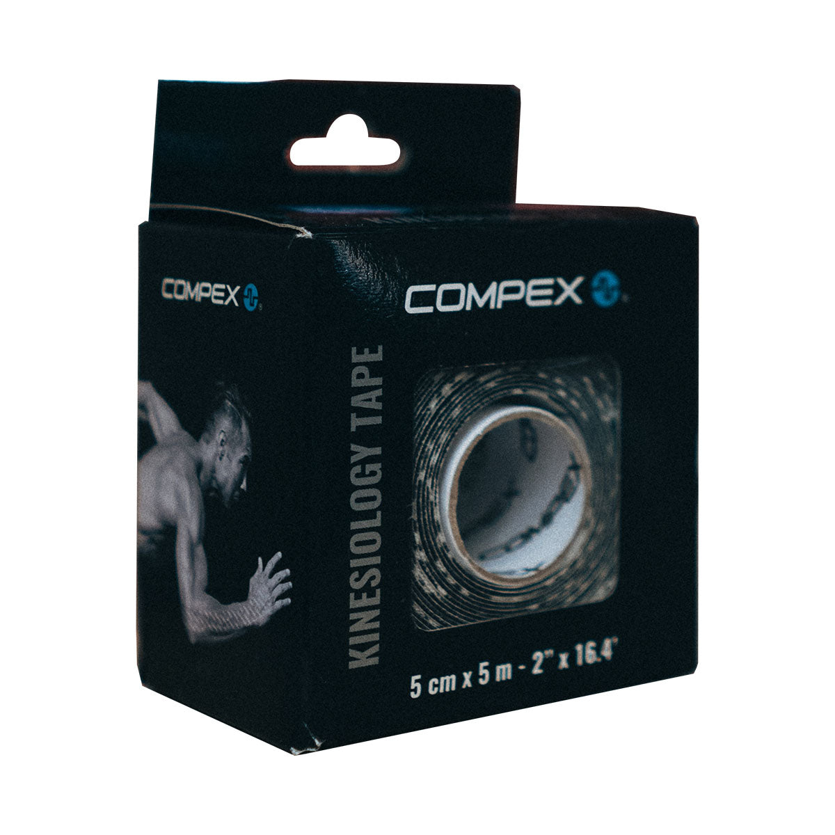 Compex Sport Tape - Premium Athletic Kinesiology Tape for Pain Relief & Muscle Support - Ideal for Running, Gym, Sports & Injury Recovery