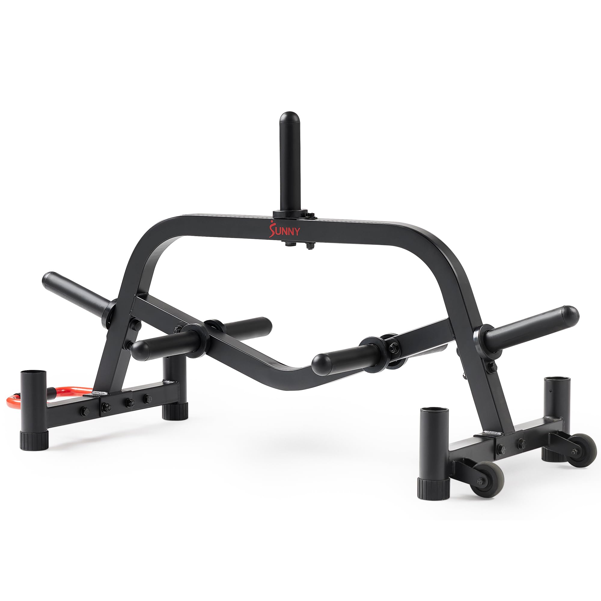 Sunny Health & Fitness Multi-Weight Storage Rack Stand - Organize Dumbbells, Kettlebells, Olympic Plates & Barbells - Perfect for Home Gym & Garage Workouts