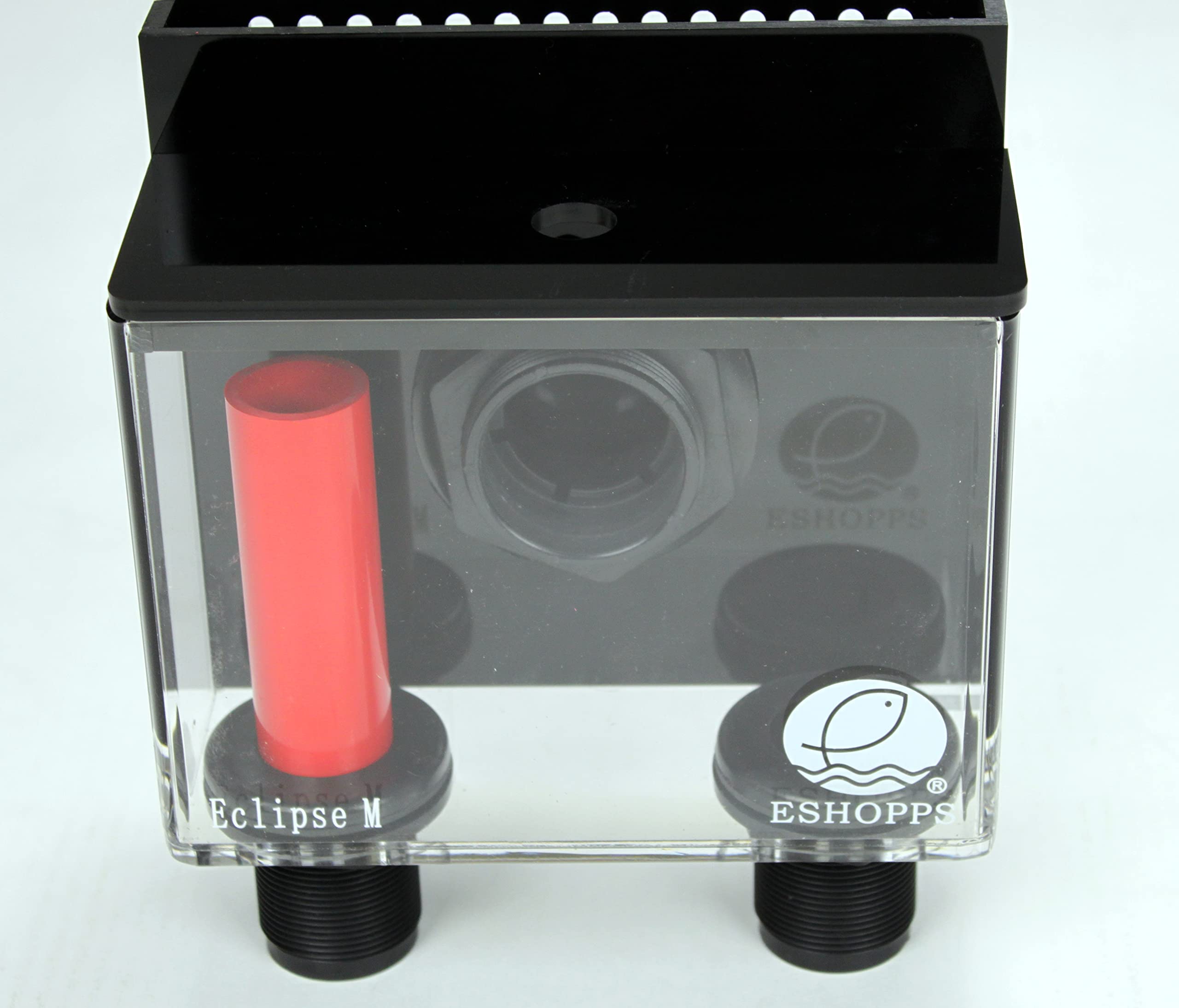 ESHOPPS Eclipse Slim Overflow Box (Small) - Aquarium Surface Skimmer for Saltwater & Reef Tanks - Perfect for Nano & Small Aquariums