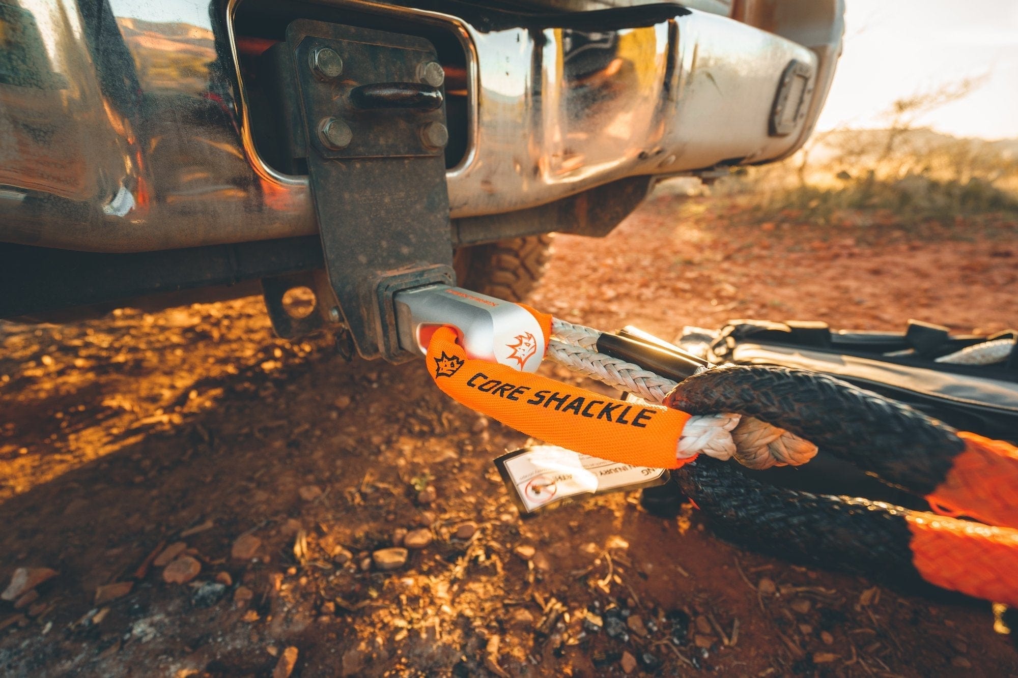 MAXTRAX Core Soft Shackle - Heavy Duty Off-Road Recovery Strap for 4x4, Jeep, Truck - Durable & Lightweight Winch Accessory - Perfect for Mud, Sand & Snow Recovery