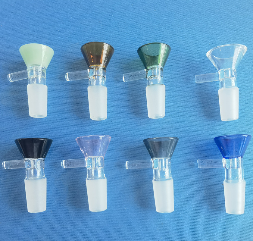 14MM Glass Bowl - Premium Joint Downstem Replacement for Pipes, Bongs & Dab Rigs | Durable Portable Smoking Accessory for Home & Travel Use