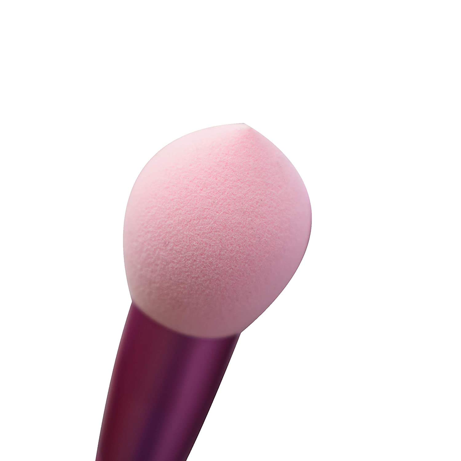 SHELTER Foundation Concealer Beauty Blender Brush with Handle - 17cm Soft Makeup Sponge for Flawless Coverage (Baby Pink) | Perfect for Liquid, Cream & Powder Application | Great for Contouring, Blending & Touch-Ups