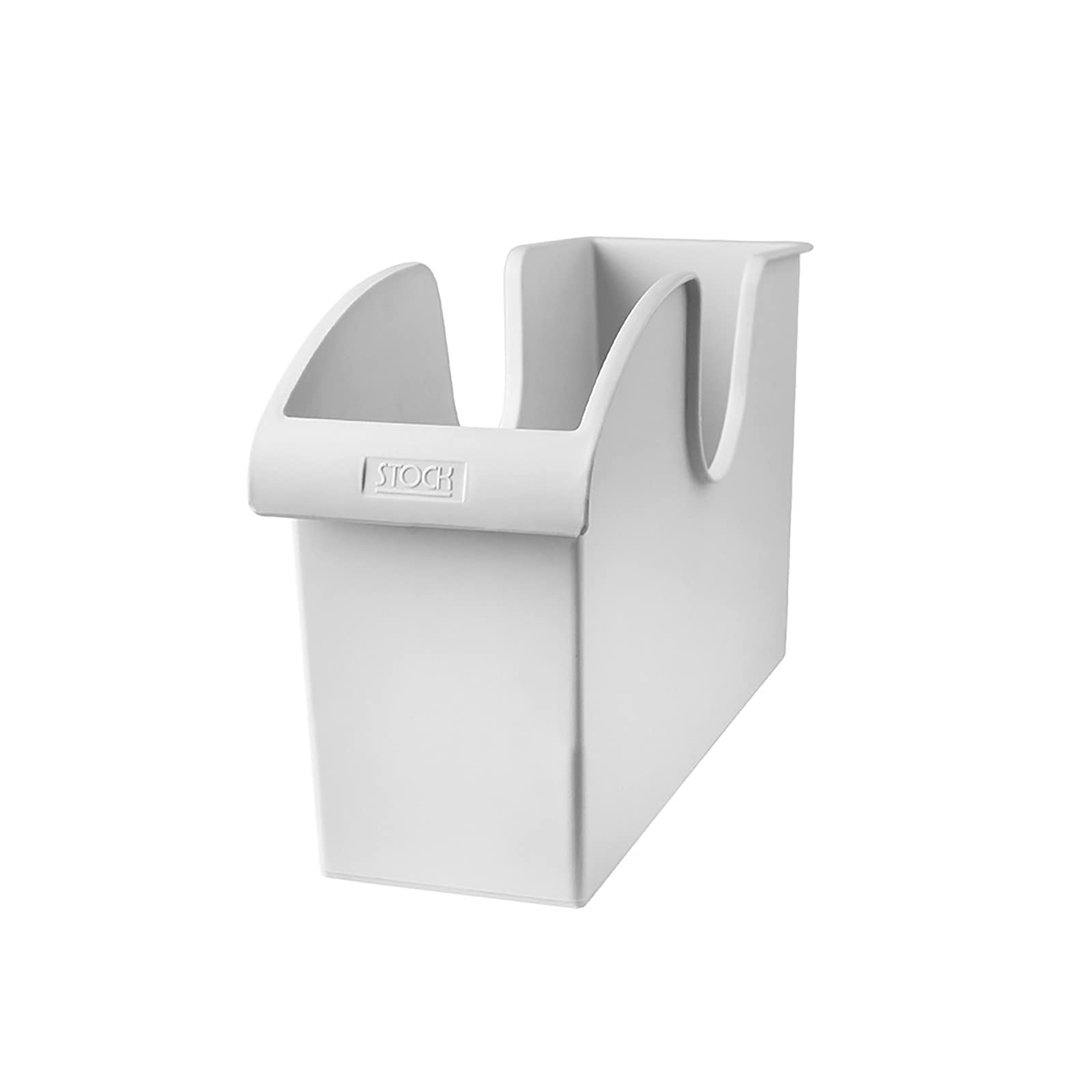 Gray Kitchen Cabinet Pot Storage Basket - 17.99×5.77×9.52inch Organizer Box for Pans, Pots & Cups - Perfect for Pantry, Under Sink & Cabinet Organization