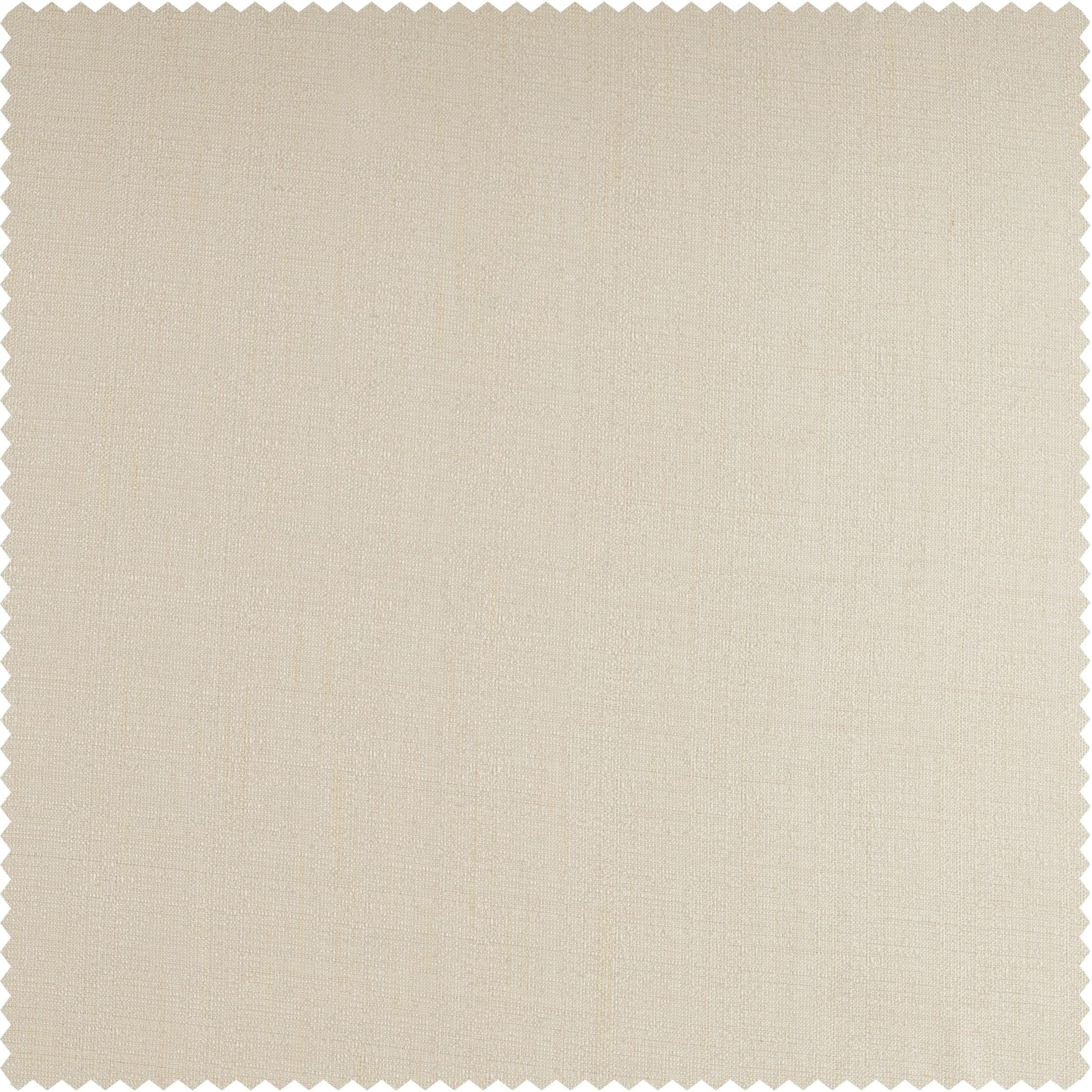 French Ivory Textured Faux Raw Silk Fabric Swatches - Premium Home Decor Upholstery Material for Curtains, Pillows & DIY Craft Projects
