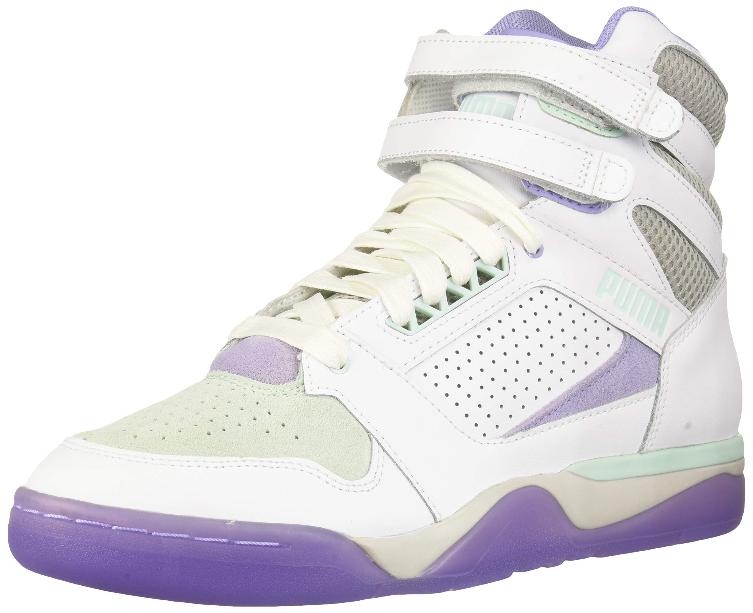 PUMA Men's Palace Guard Mid Sneaker - Retro Basketball Shoes for Men, Comfortable High-Top Sneakers for Casual Wear & Street Style | Perfect for Gym, Workouts & Everyday Fashion