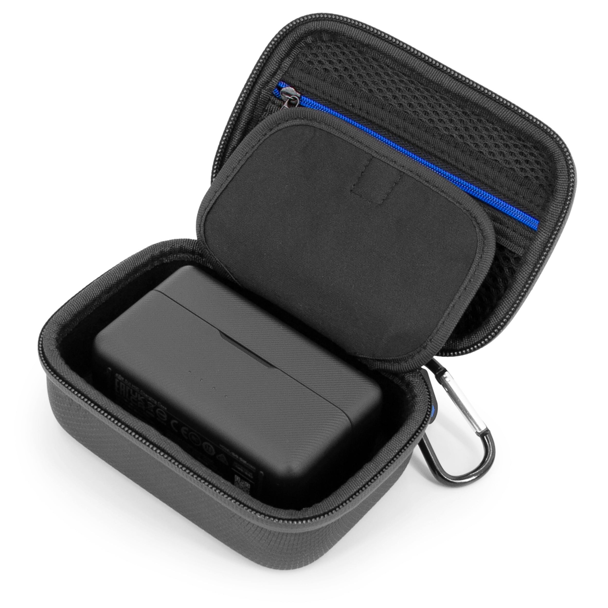 DJI Mic 2 Travel Case - Waterproof Protective Storage Bag for Wireless Lavalier Microphone Kit & Charging Case - Perfect for Travel, Vlogging, and Outdoor Recording
