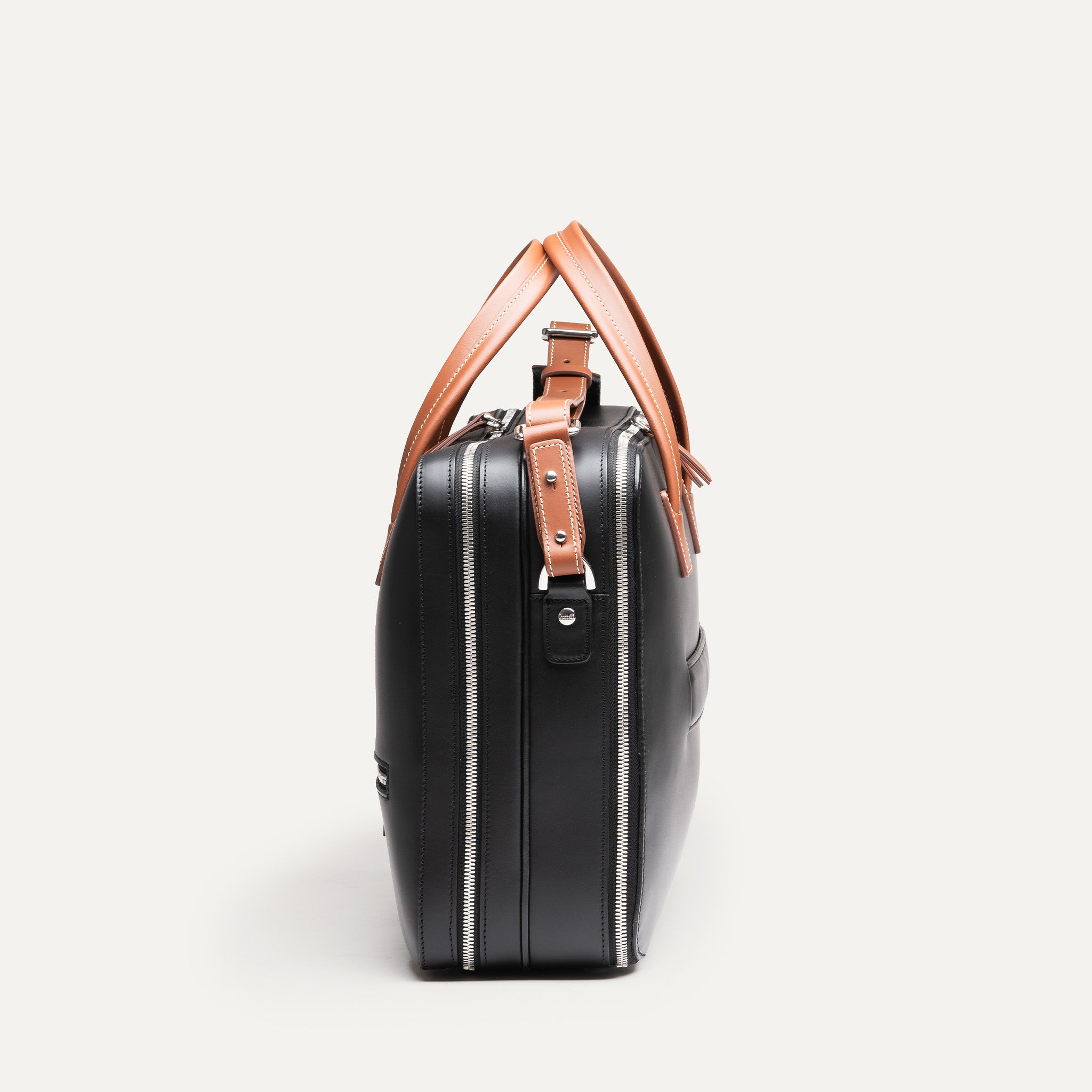 Bellecourt II Black & Cognac Leather Shoes - Stylish & Comfortable Footwear for Men | Perfect for Casual Outings, Office Wear & Special Occasions