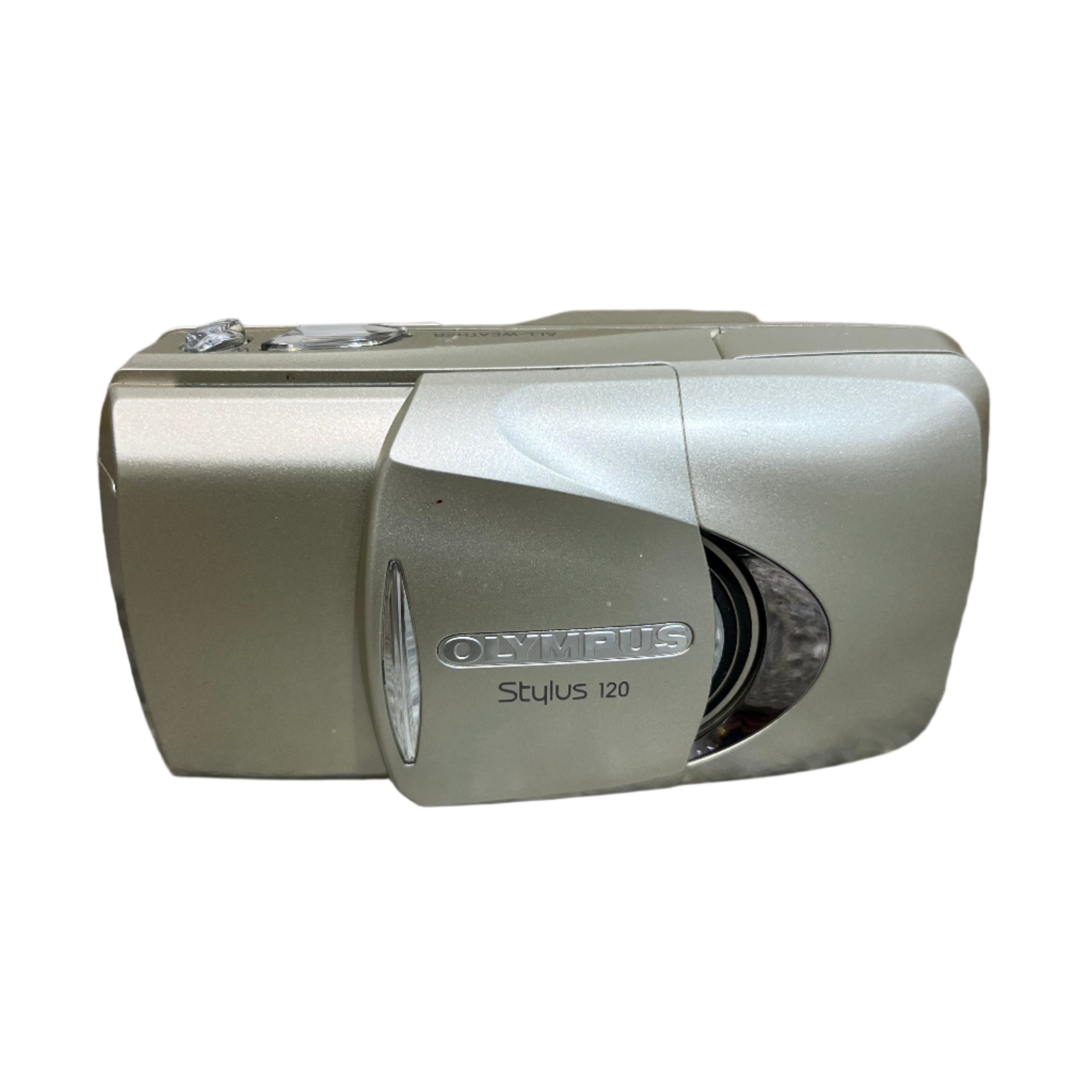 Olympus Stylus 120 Digital Camera - 12MP, 3x Optical Zoom, Waterproof & Shockproof - Perfect for Travel, Hiking, and Outdoor Adventures