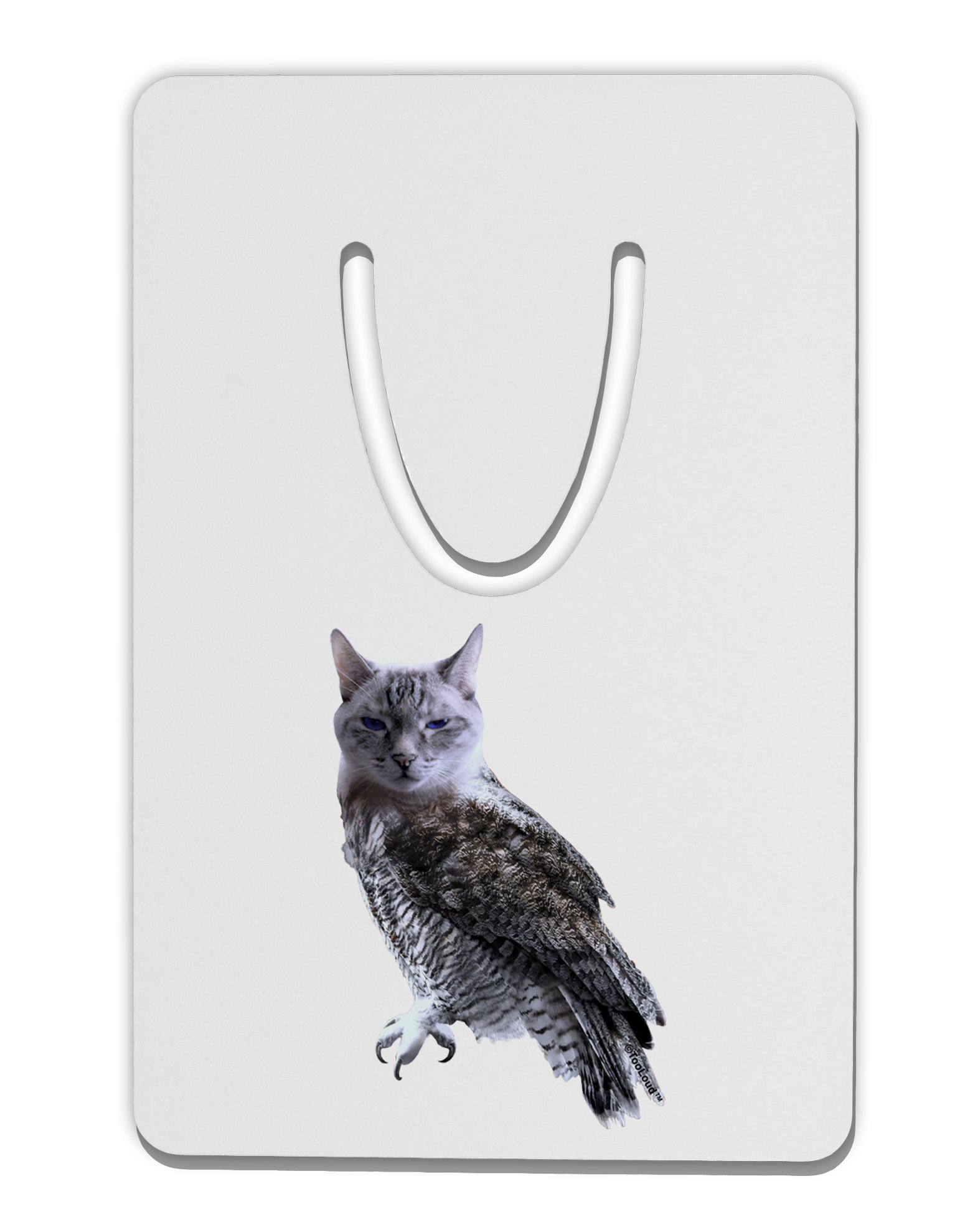 Lucky Cat Owl Aluminum Paper Clip Bookmark - Cute Animal Bookmark for Reading, Office, School, and Gifts