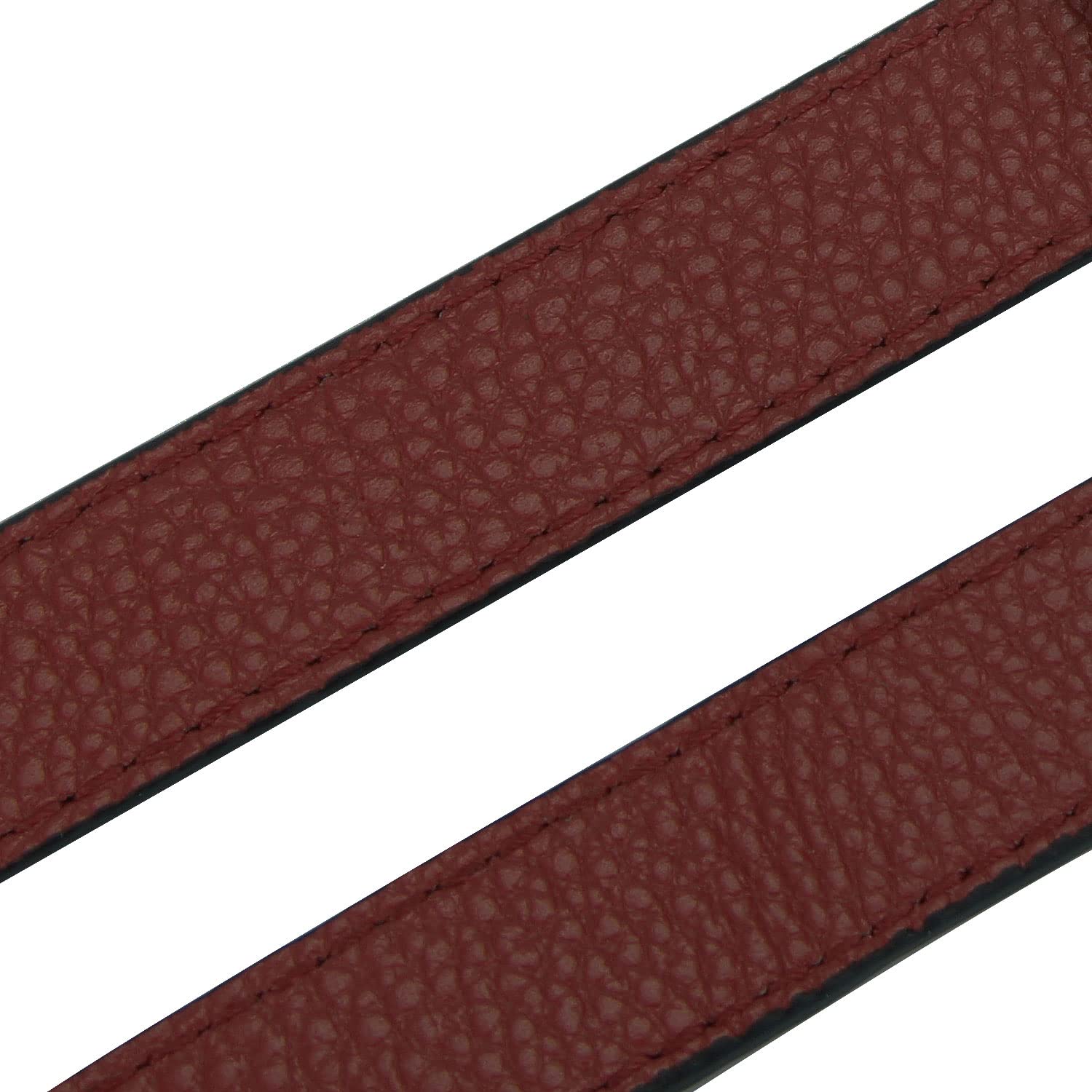 Premium Full Grain Leather Adjustable Crossbody Shoulder Strap for Handbags & Purses - 2/3