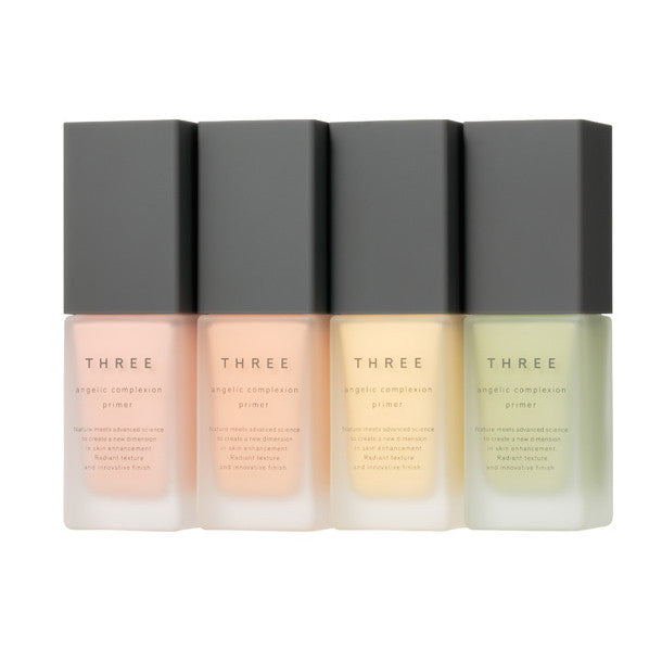 THREE Angelic Complexion Primer - Flawless Makeup Base for Smooth Skin | Perfect for Daily Wear & Special Occasions