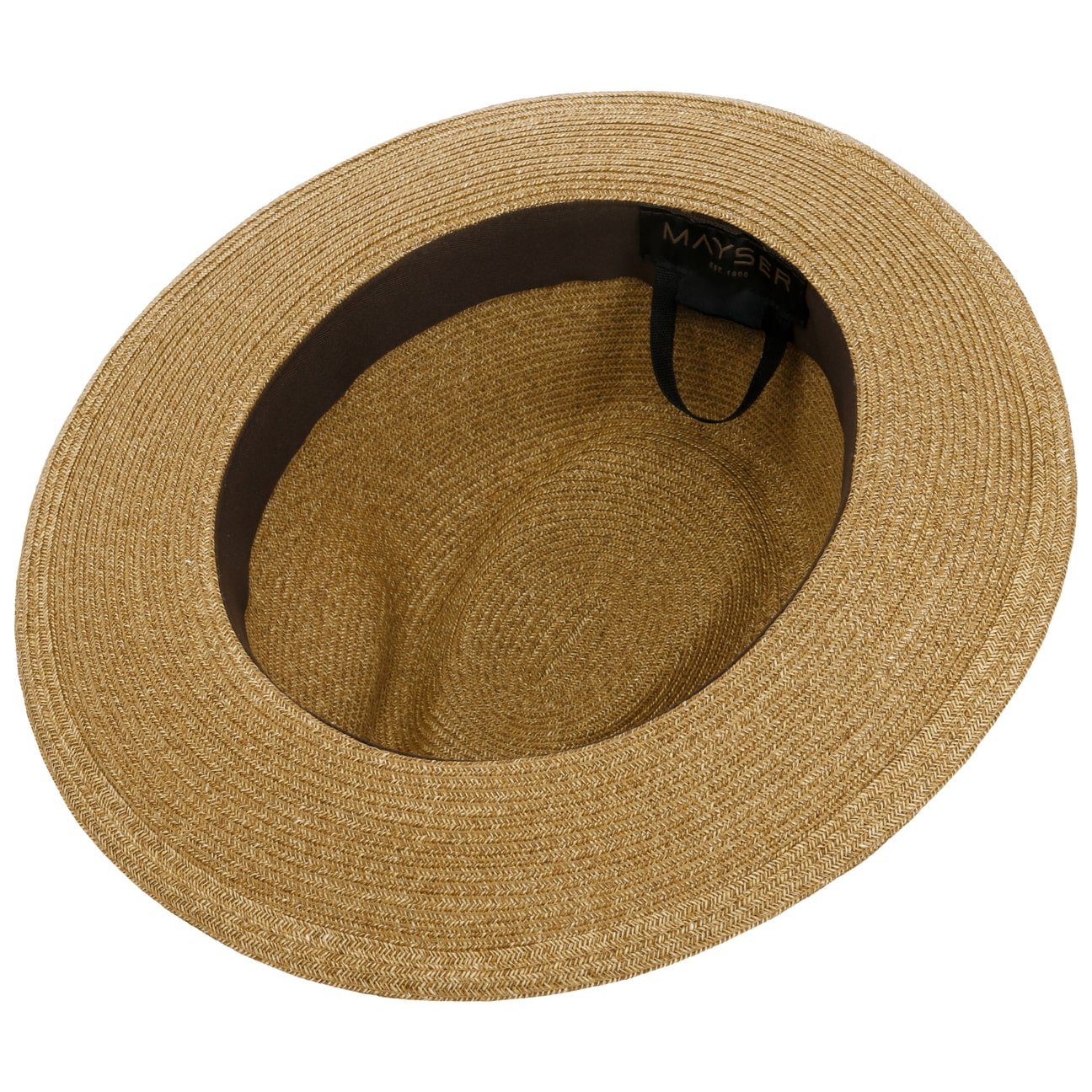 Mayser Mathis Livorno Straw Hat - Classic Summer Sun Hat for Women, Beach, Garden & Outdoor Activities