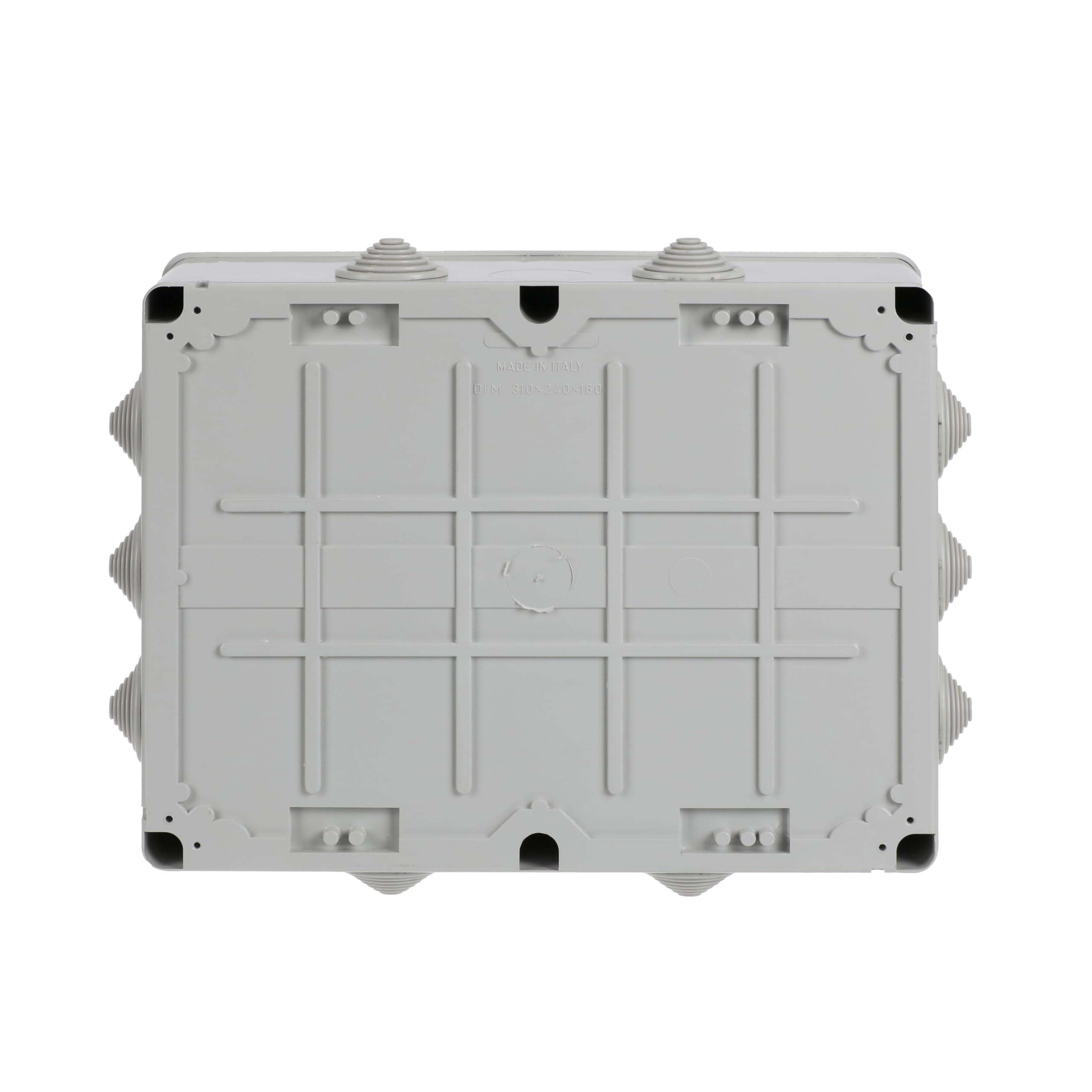 **ABB IP55 Waterproof Junction Box - Shockproof Electrical Cable Connector with Cable Glands (310x240x160mm) - Ideal for Indoor & Outdoor Wiring, Industrial Use, and Harsh Environments**