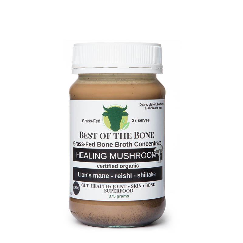 Best Bone Broth Concentrate with Lions Mane & Reishi Mushrooms - Immune Support, Gut Health & Collagen Boost - Perfect for Keto, Paleo & Wellness Lifestyles