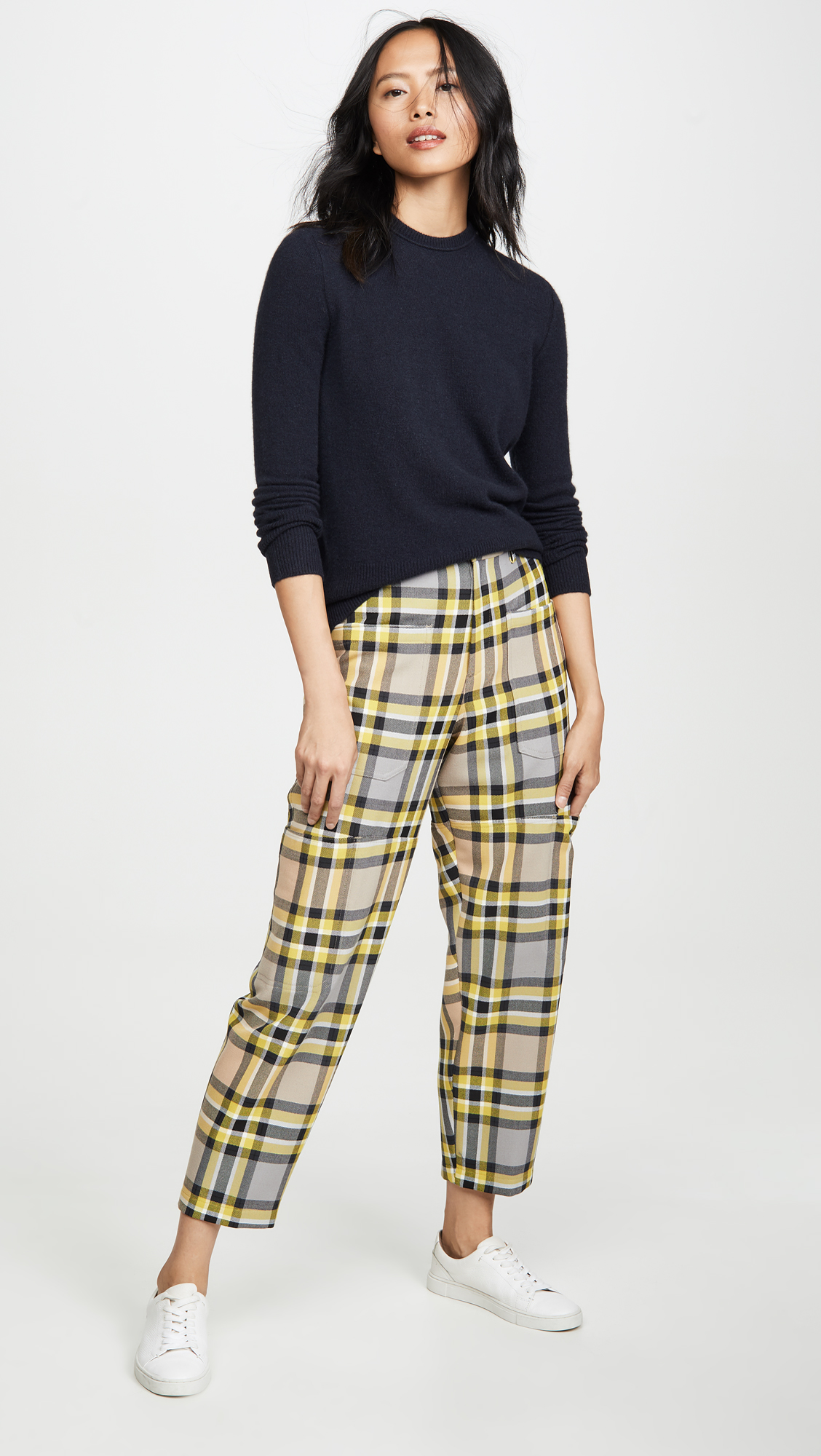 Women's Sanni Crew Sweater - Soft Casual Knit Pullover for Fall & Winter | Cozy Office Wear, Weekend Outfits & Layering Essential
