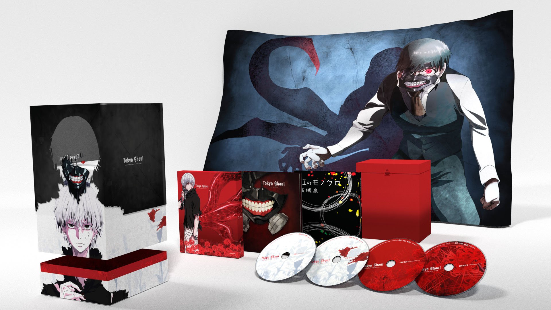 Tokyo Ghoul: Season One [Blu-ray] | Anime Horror Series | Perfect for Halloween Binge-Watching & Anime Collector's Shelf
