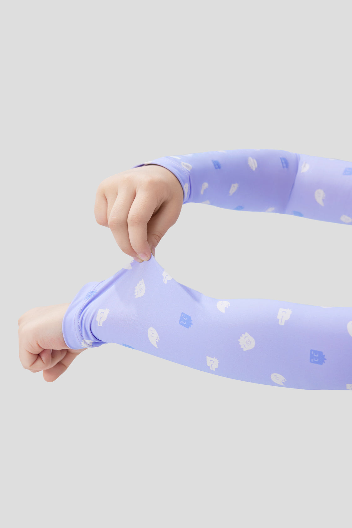 UPF50+ Kids Sun Protection Arm Sleeves - Cute & Breathable UV Sunblock Sleeves for Outdoor Play, Sports, and Beach Activities