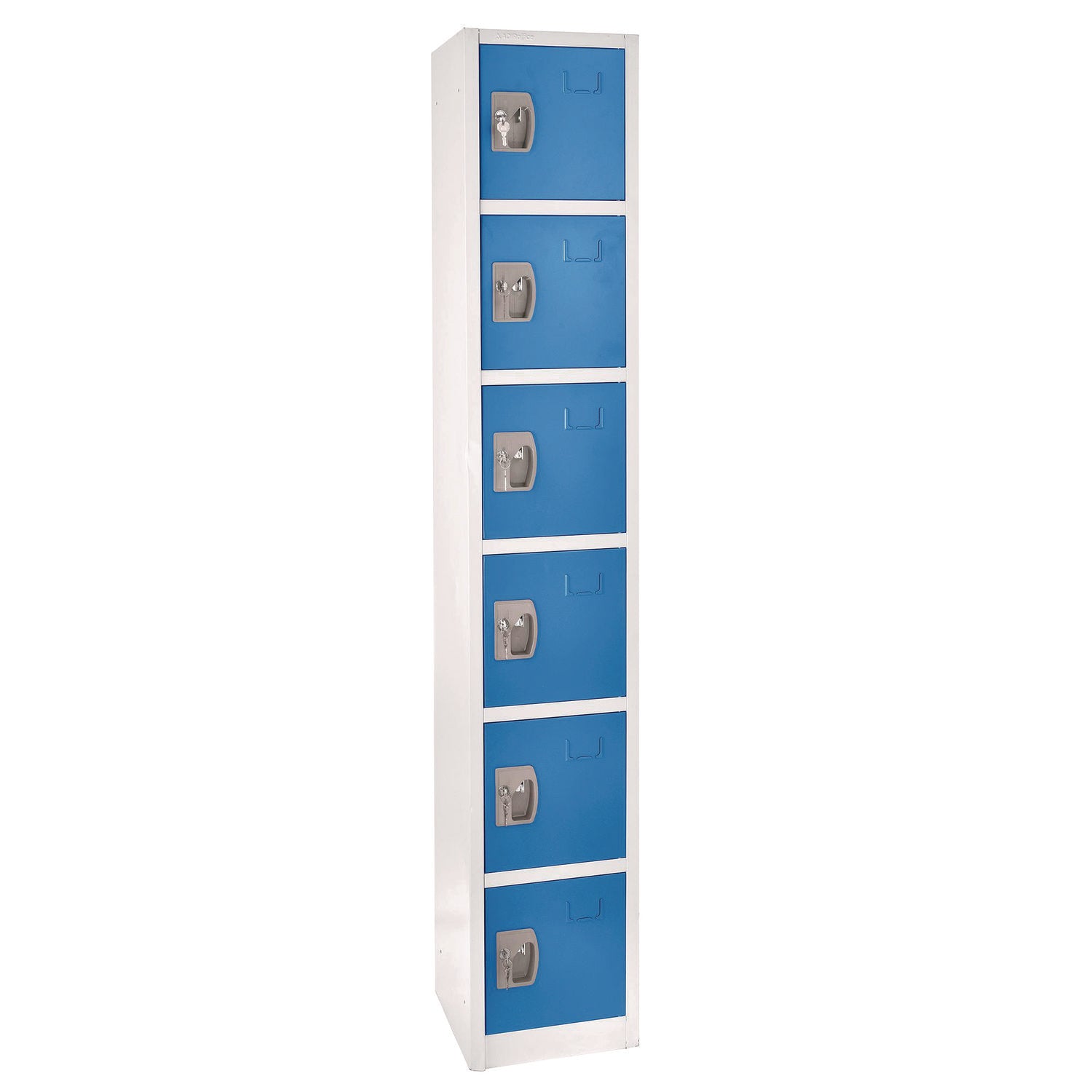Steel Storage Locker with 6 Compartments - 12