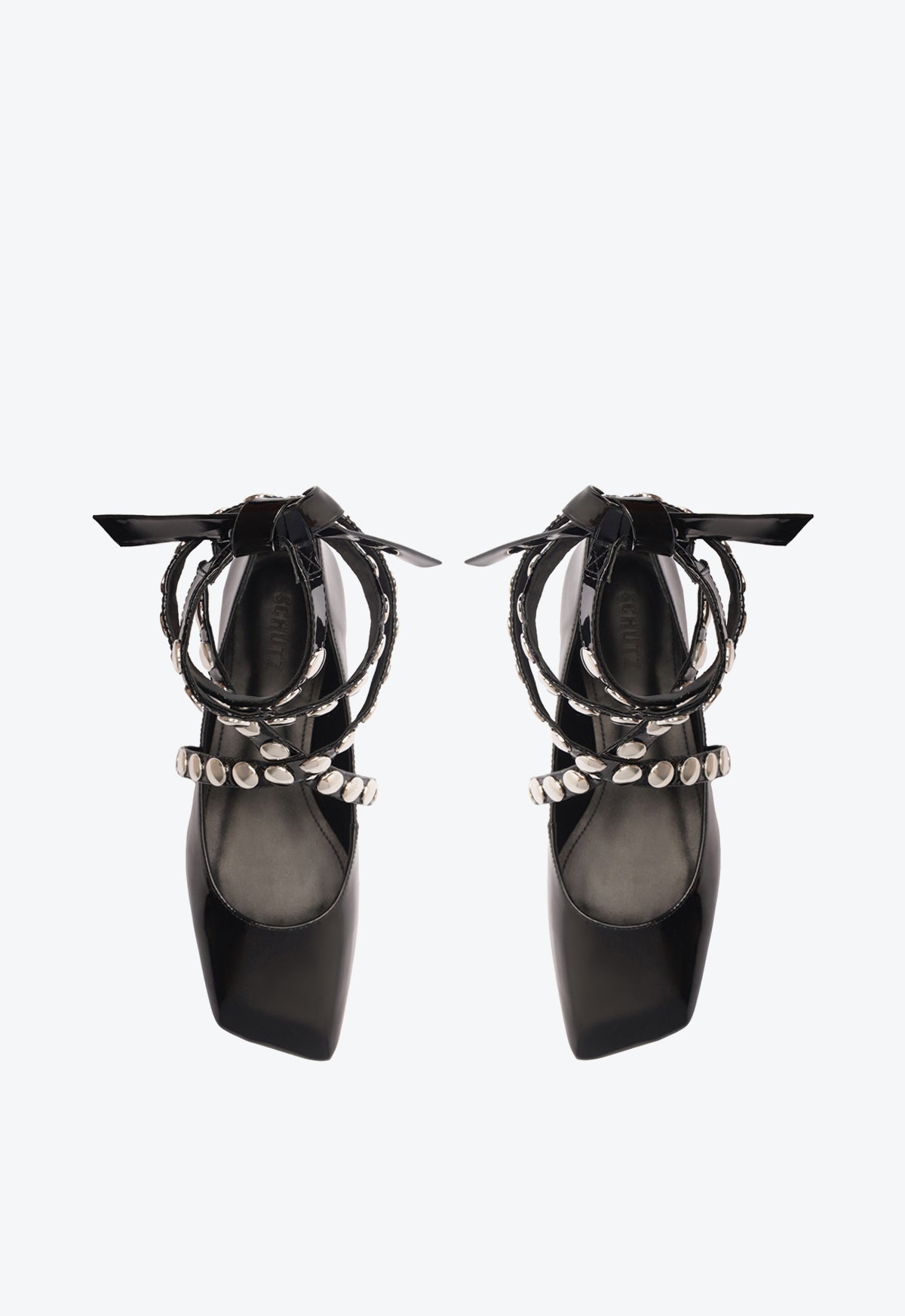 Jaycie Women's Patent Leather Ballet Flats - Comfortable & Stylish Pointed Toe Flats for Work, Office, and Casual Wear