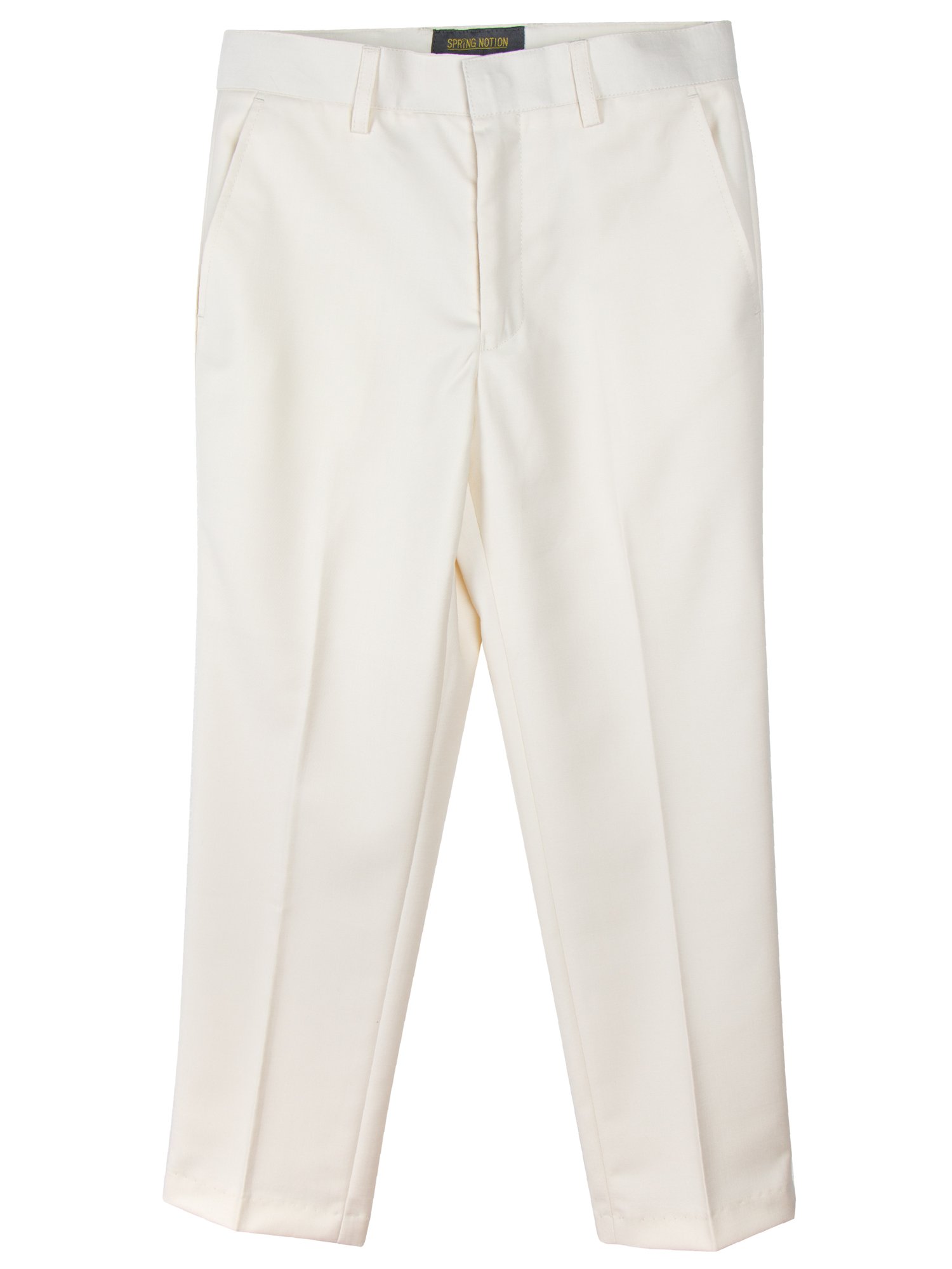Spring Notion Boys' 4-Piece Suspenders Outfit Set | Trendy Spring Collection for Kids | Perfect for Easter, Family Photos & Special Occasions