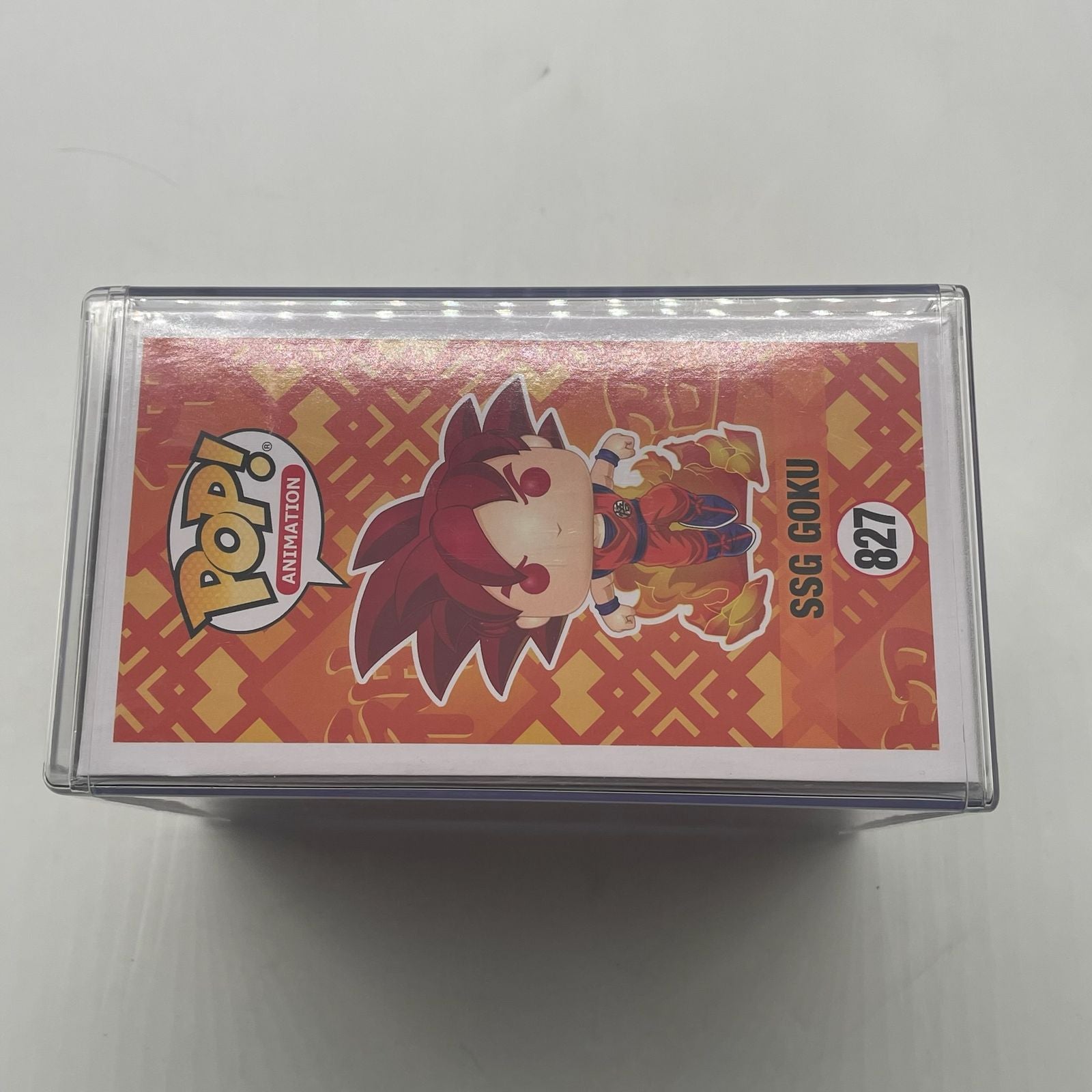 Dragon Ball Super Saiyan God Goku #827 Funko Pop Vinyl Figure Collectible - Perfect for Anime Fans, Gift for Collectors & Home Office Decor