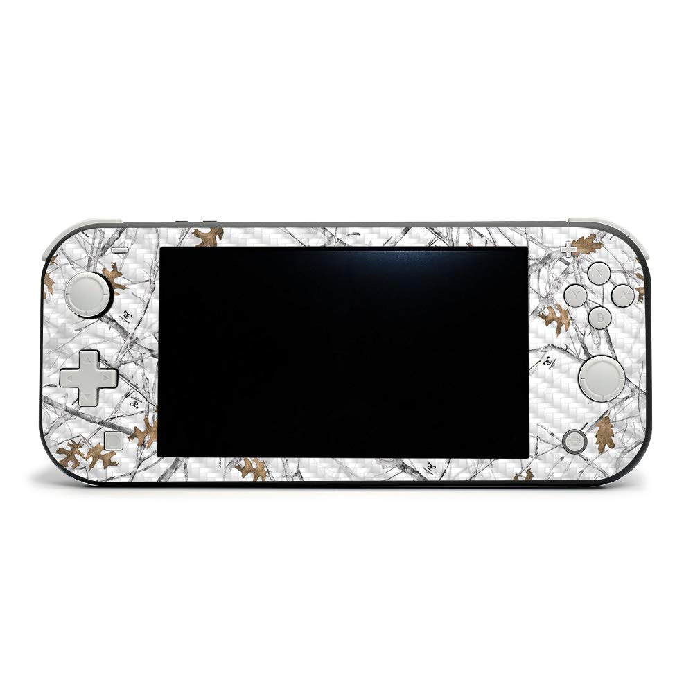 Premium Carbon Fiber Skin for Nintendo Switch Lite - Conceal Snow Design | Protective & Durable Textured Vinyl Cover | Easy to Apply, Remove & Change Styles | Made in USA | Perfect for Gaming Protection & Personalization