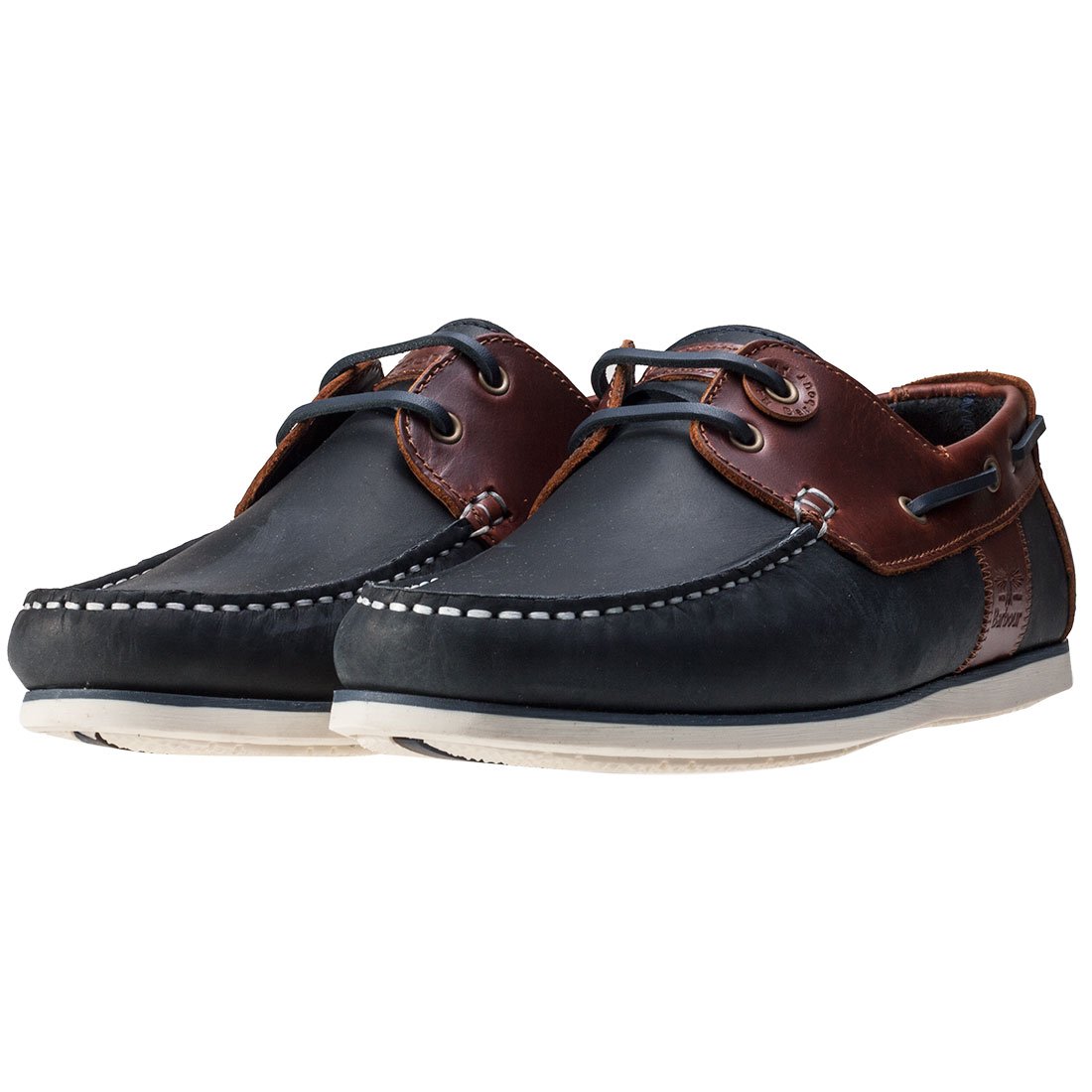 Men's Barbour Capstan Leather Boat Shoes - Breathable Summer Moccasins for Casual Wear & Holiday Outings | Perfect for Beach Vacations, Yachting, and Weekend Getaways