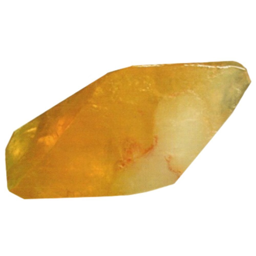 Natural Citrine Gemstone Soap Rock for Bath & Spa - Handmade Healing Crystal Soap for Relaxation & Aromatherapy