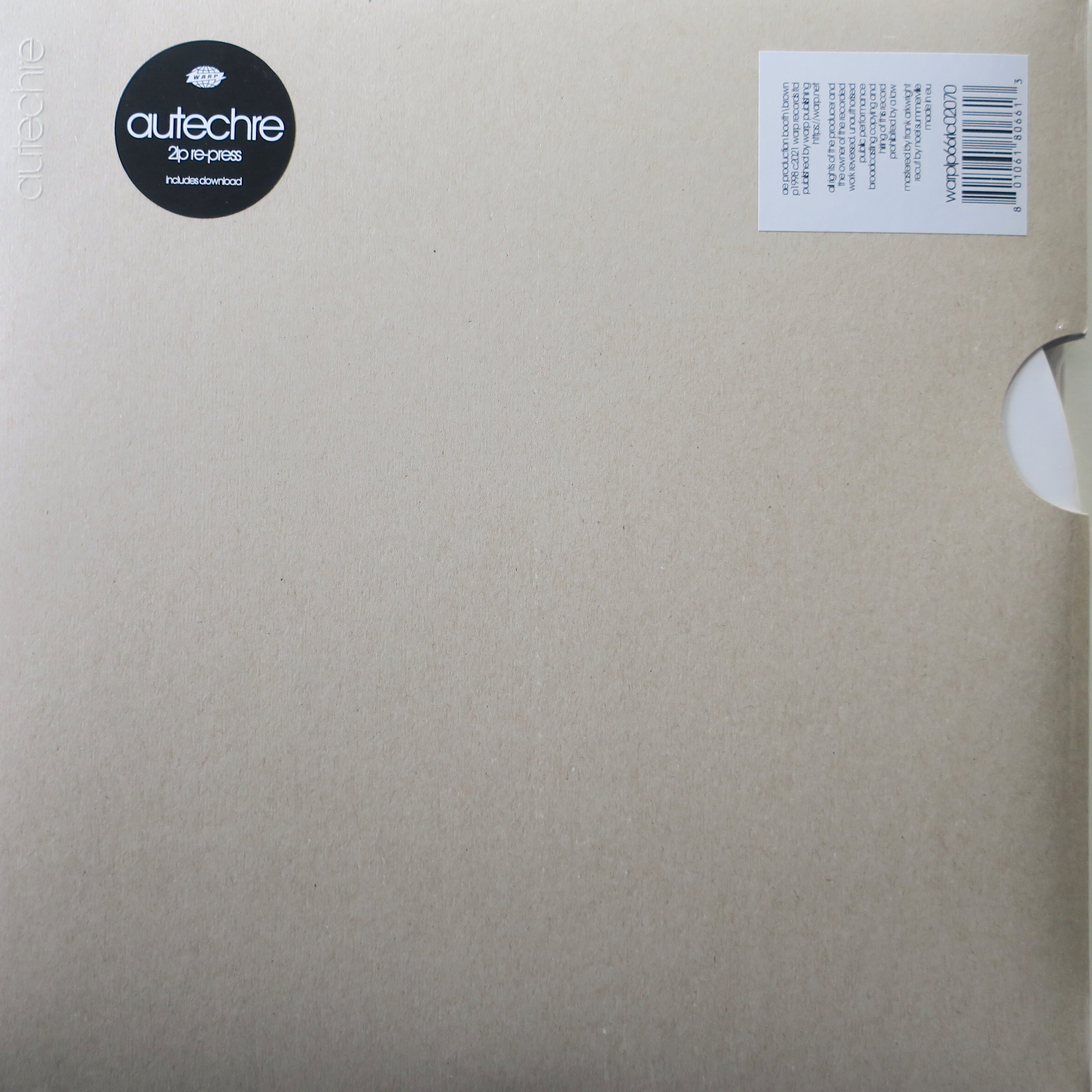 AUTECHRE 'LP5' Vinyl Record 2LP - Limited Edition Electronic Music Album for Collectors & Audiophiles - Perfect for Home Listening & DJ Sets