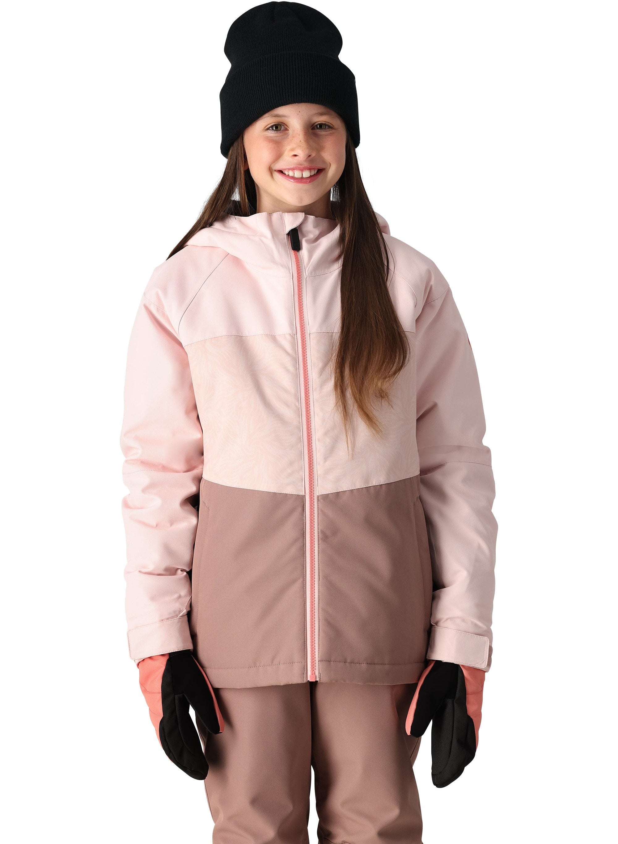 686 Girl's Athena Insulated Jacket 2025 - Waterproof Winter Coat for Girls, Warm Puffer Jacket with Hood for Snow, Skiing & Outdoor Activities