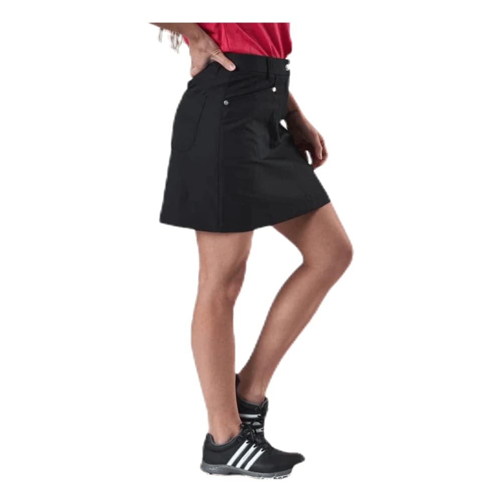 Women's Lyric Black Skort - Size 6 - Comfortable Athletic Skirt Shorts for Running, Tennis & Yoga - Perfect for Workouts & Casual Wear
