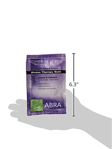 Abra Stress Therapy Bath - 3 oz Relaxing Aromatherapy Soak for Stress Relief & Muscle Relaxation | Perfect for Spa Nights & Self-Care Routines